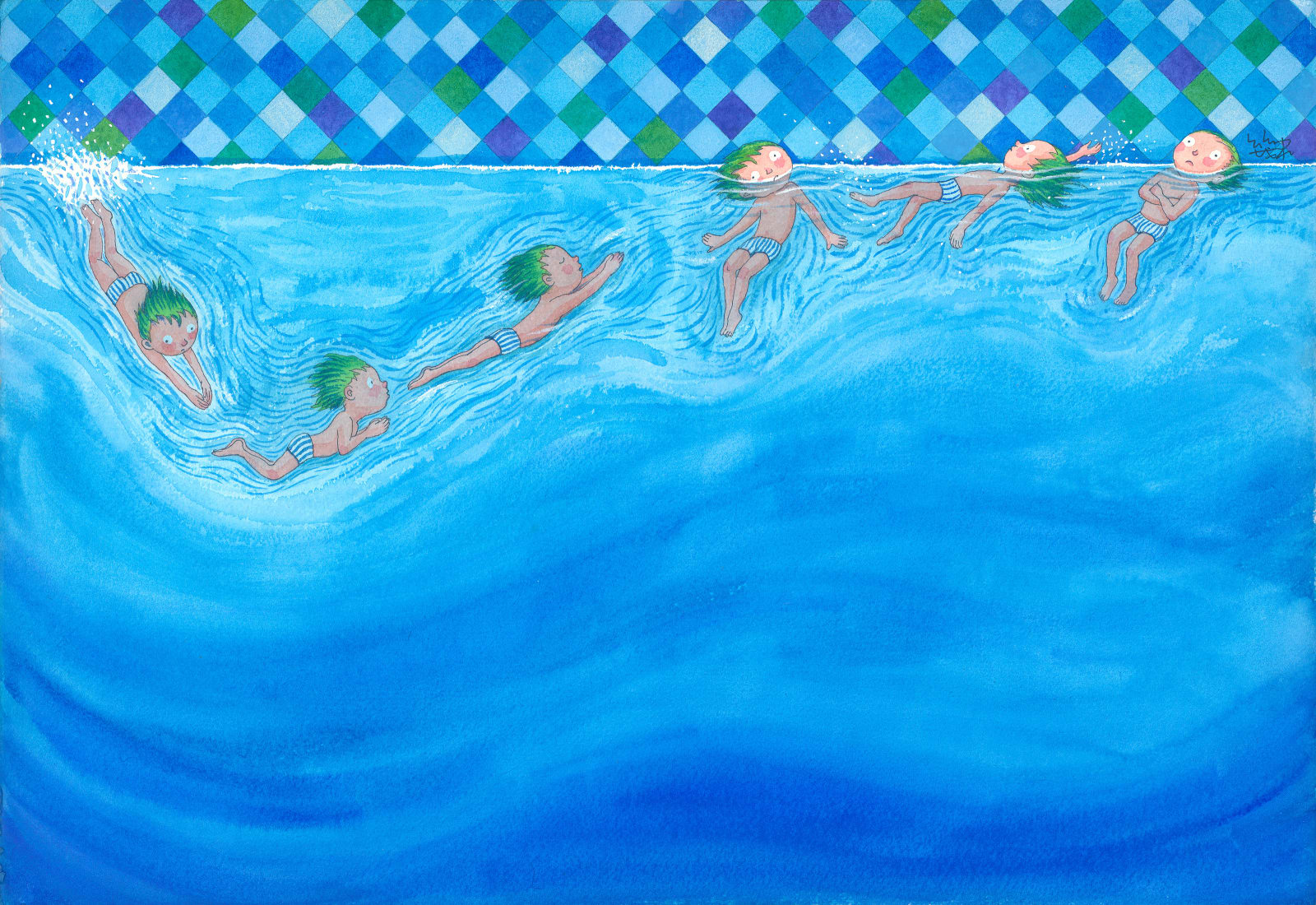 幾米 Jimmy Liao, 夏天 Summer, 2017