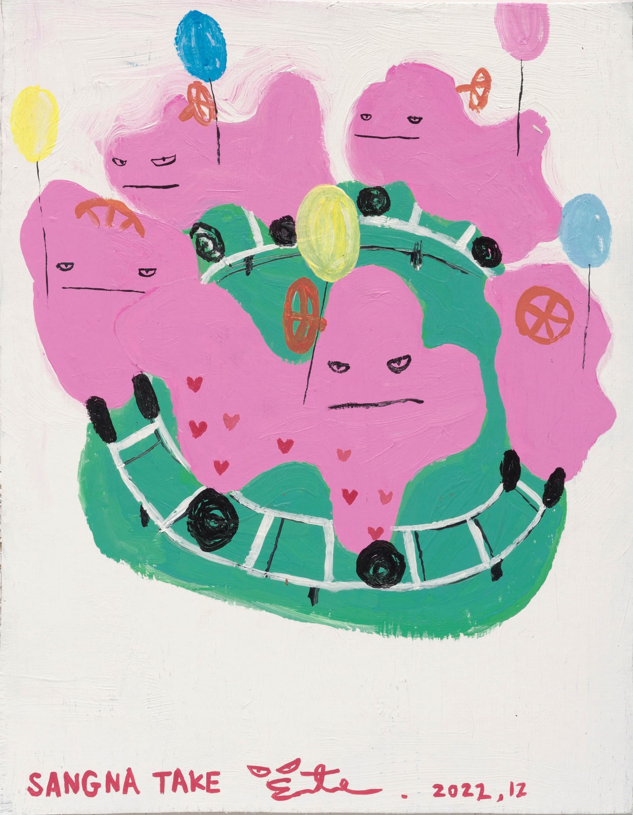 桑拿大可 Sangna Take, 百變怪小火車 Kiddie Ride-Ditto, 2022