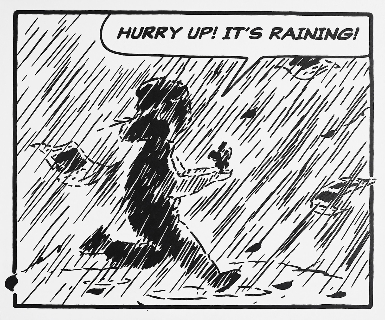 劉正堃 Abei LIU, COMIC BOOK SERIES IS EVERYTHING OK? HUA HUA - HURRY UP! IT'S RAINING!, 2022