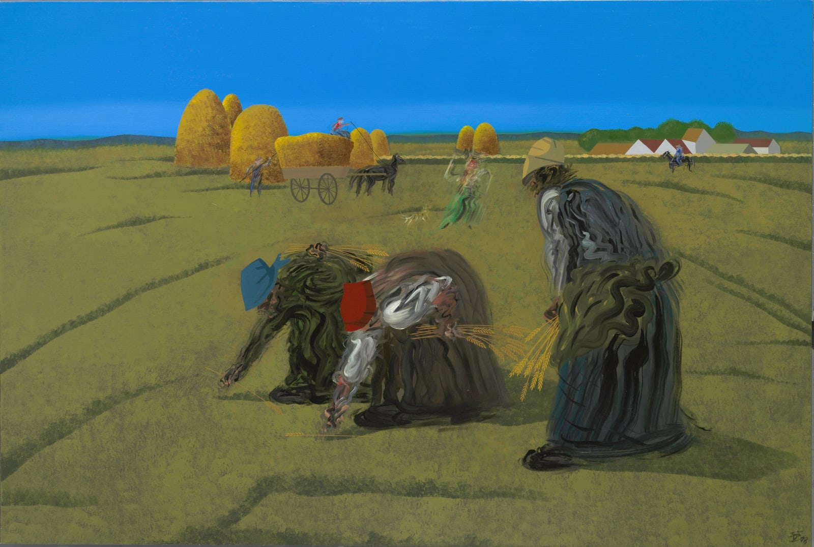 夏陽 HSIA Yan, 拾穗 The Gleaner, 1998