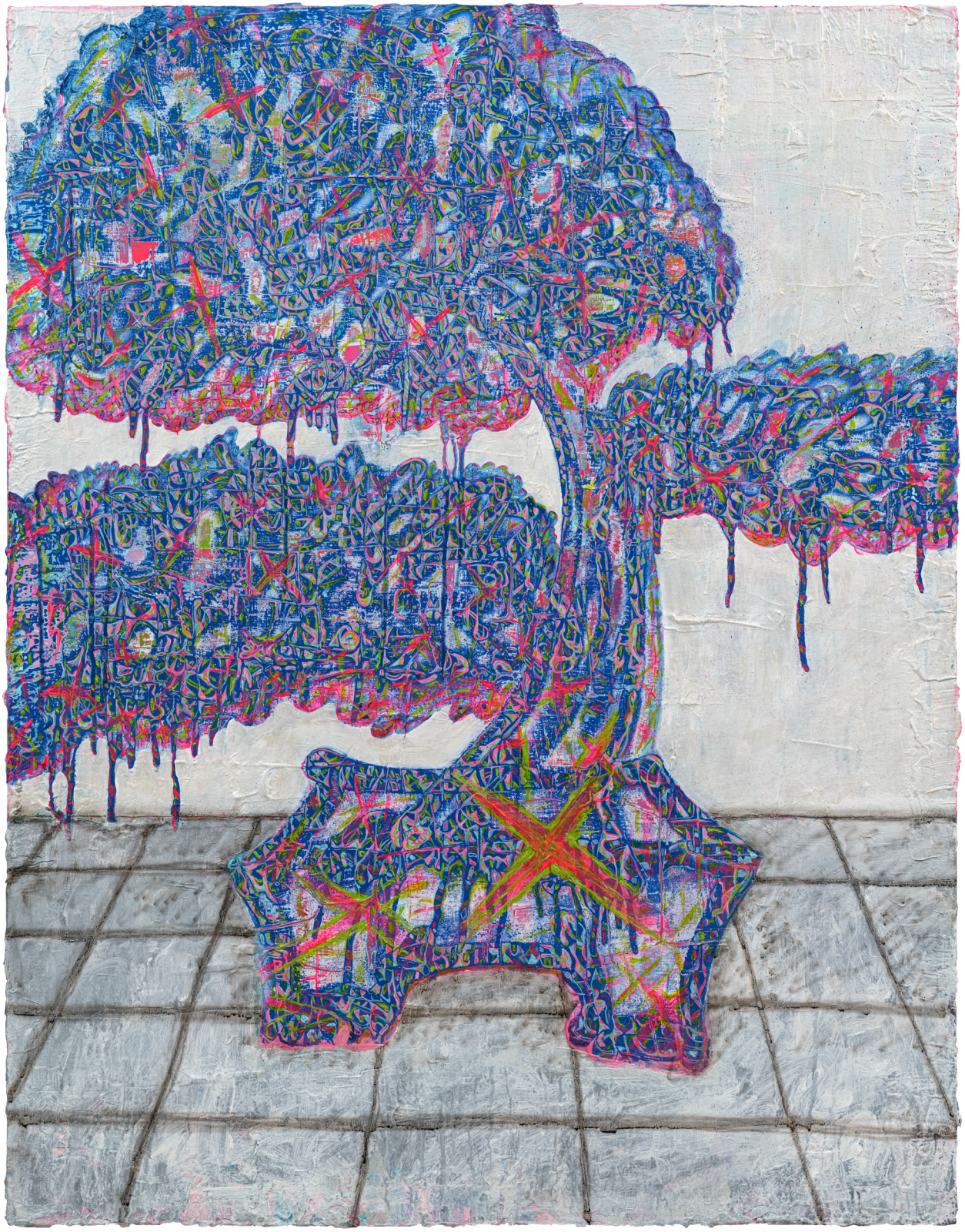 劉文豪 LIU Wen Hao, 松柏蒼翠 Lush Pines and Cypresses, 2023