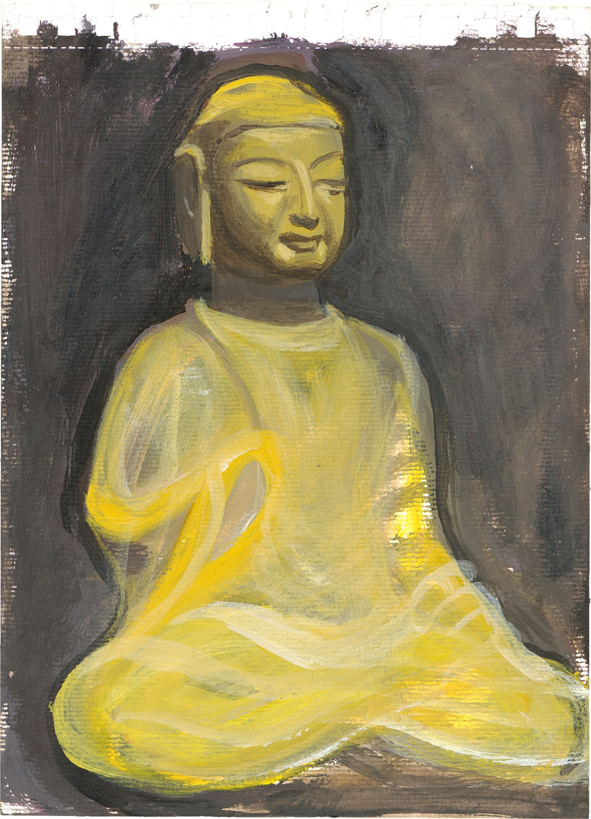 張安 ZHANG An, 文化考察期間的寫生之十九 Painting from Life during a Cultural Study Tour 19, 2017