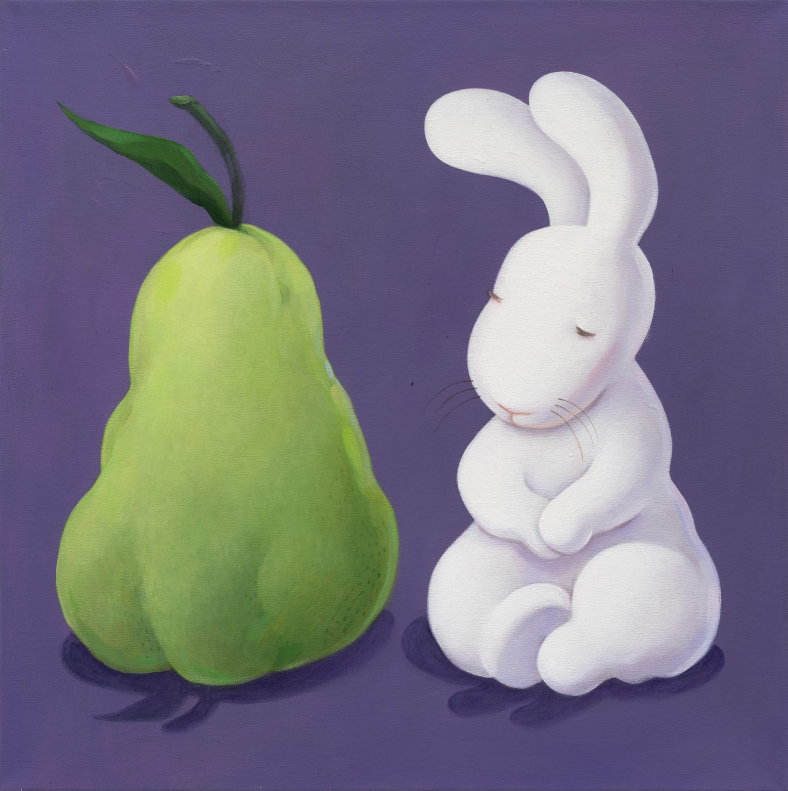 黃本蕊 Benrei HUANG, 梨的聯想 Pear variation: twins, half & half, triplets, just me and you and our shadow, 2020
