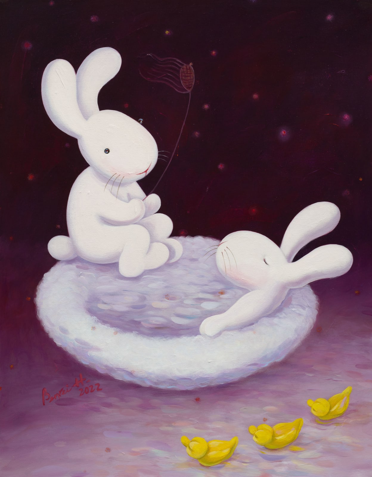 黃本蕊 Benrei HUANG, 三兩成伴 Two is a couple, three's the company, 2022