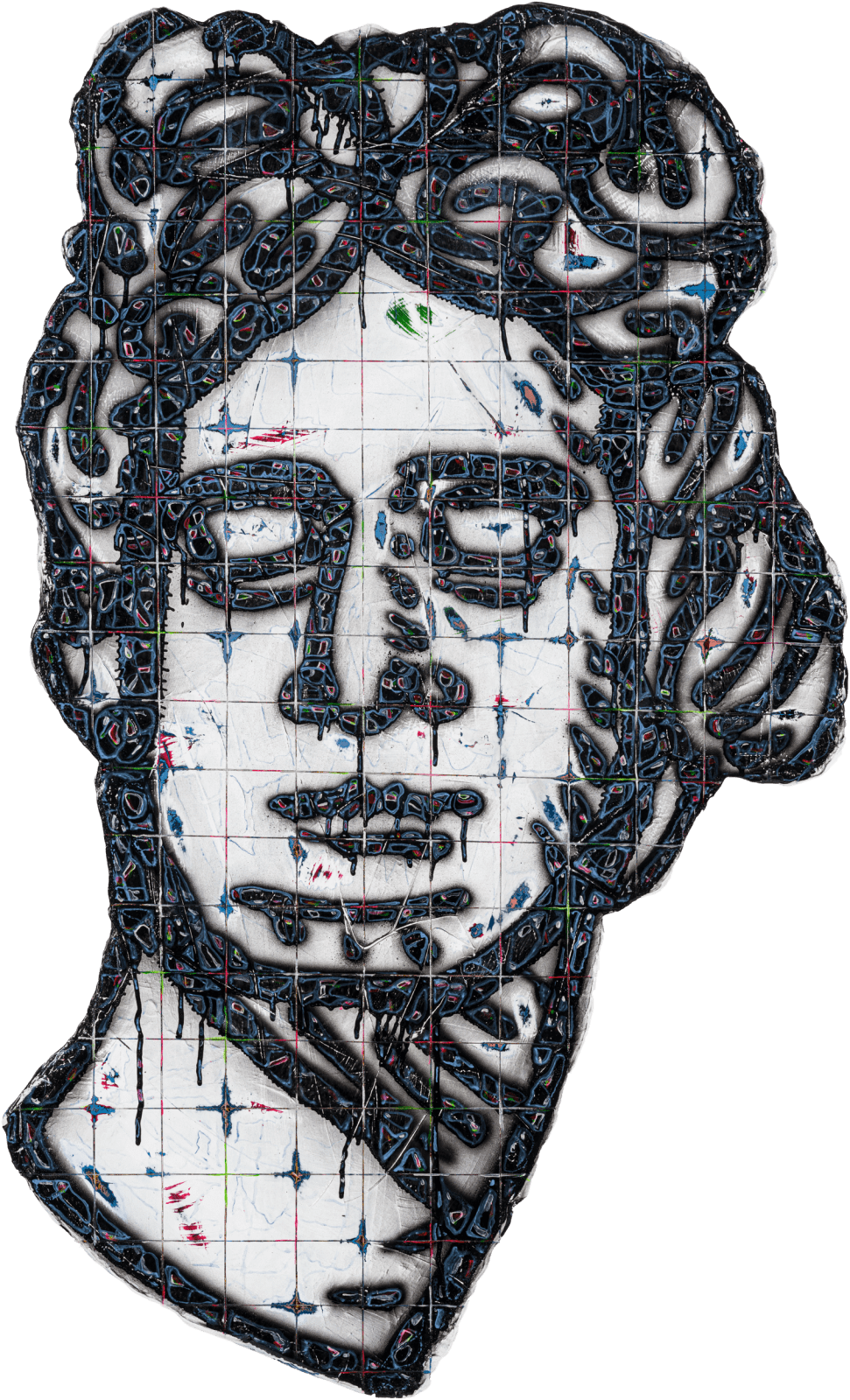 劉文豪 LIU Wen Hao, 石膏像 阿波羅 Plaster Cast of Apollo, 2024