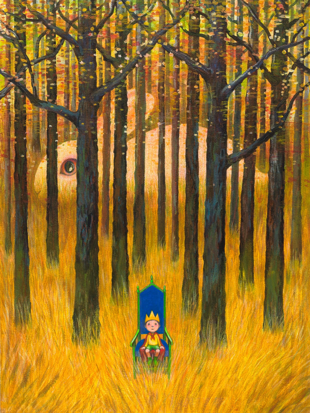 幾米 Jimmy Liao, 小王子的寶座-6 The Throne of the Little Prince-6, 2022