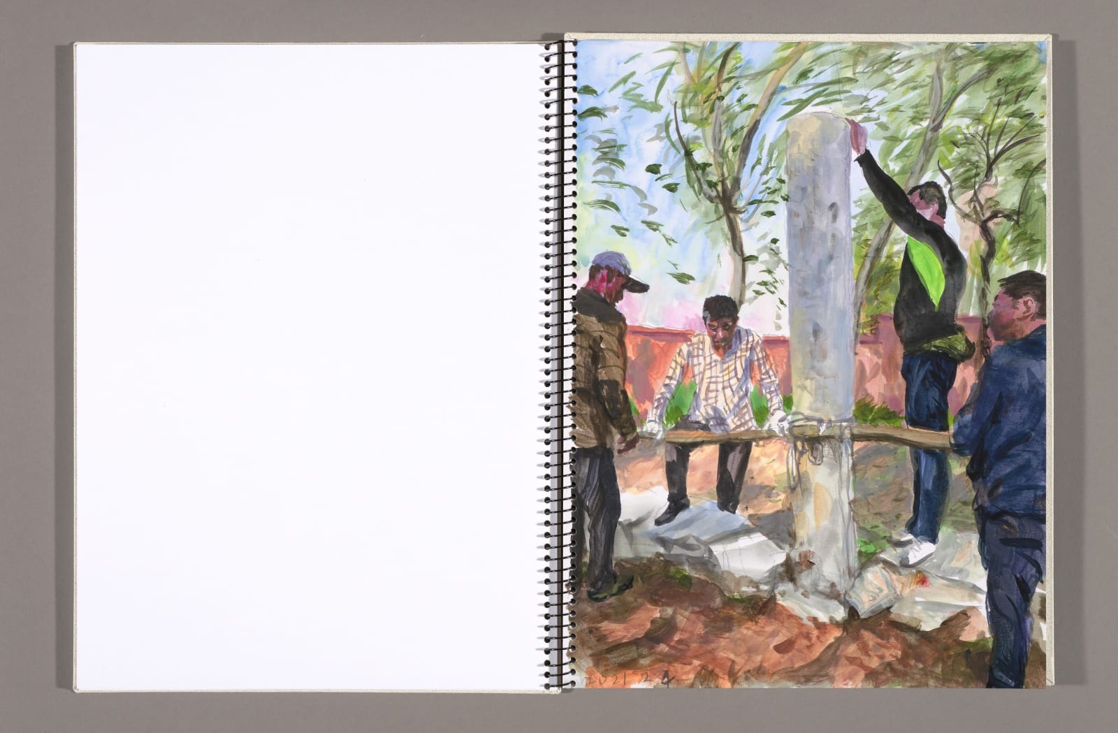 劉小東 LIU Xiaodong, 黑土坑樂章 Heitukeng Movement, 2021