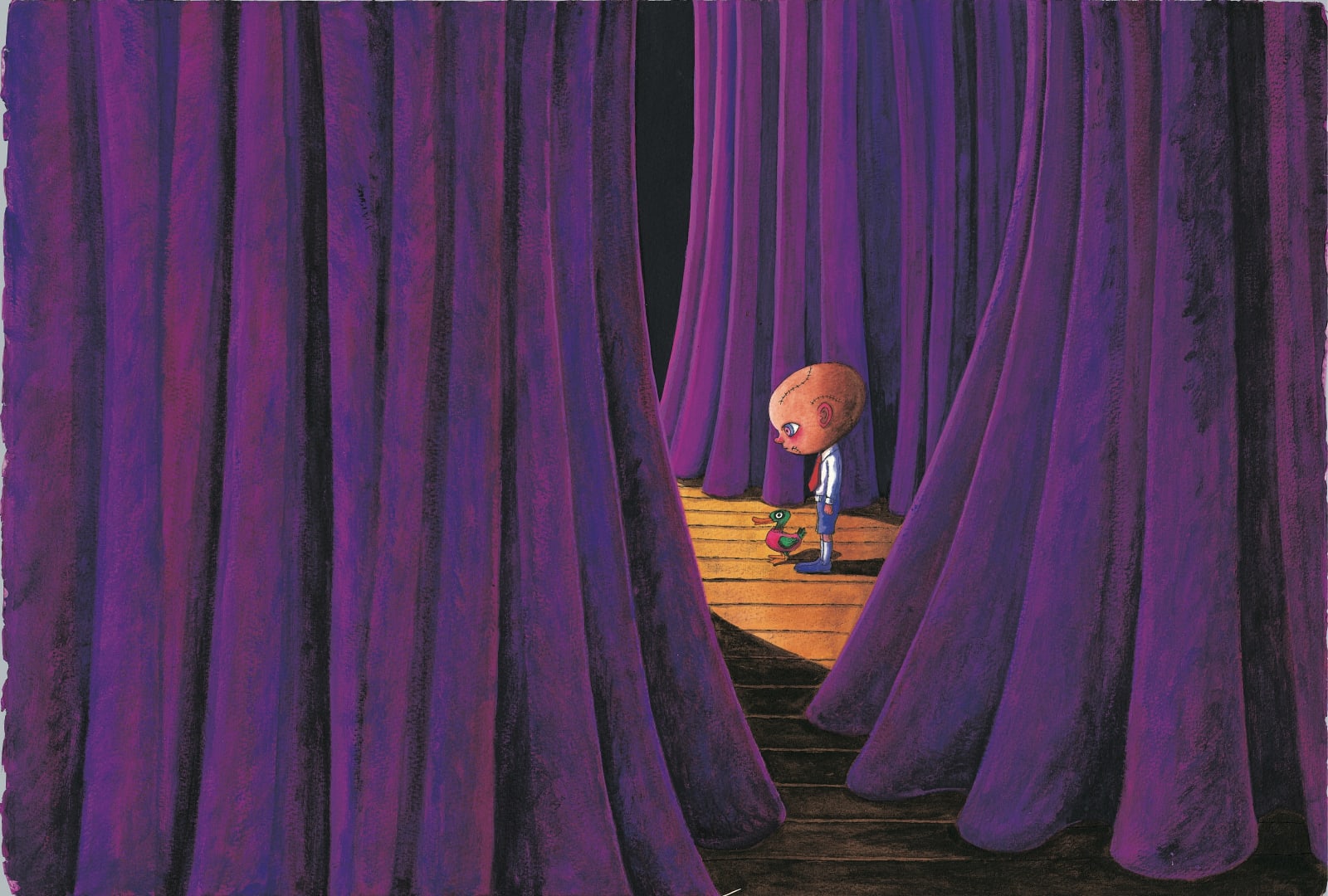 幾米 Jimmy Liao, 失樂園-疤頭湯尼 Paradise Lost-Scarhead Tony, 2005