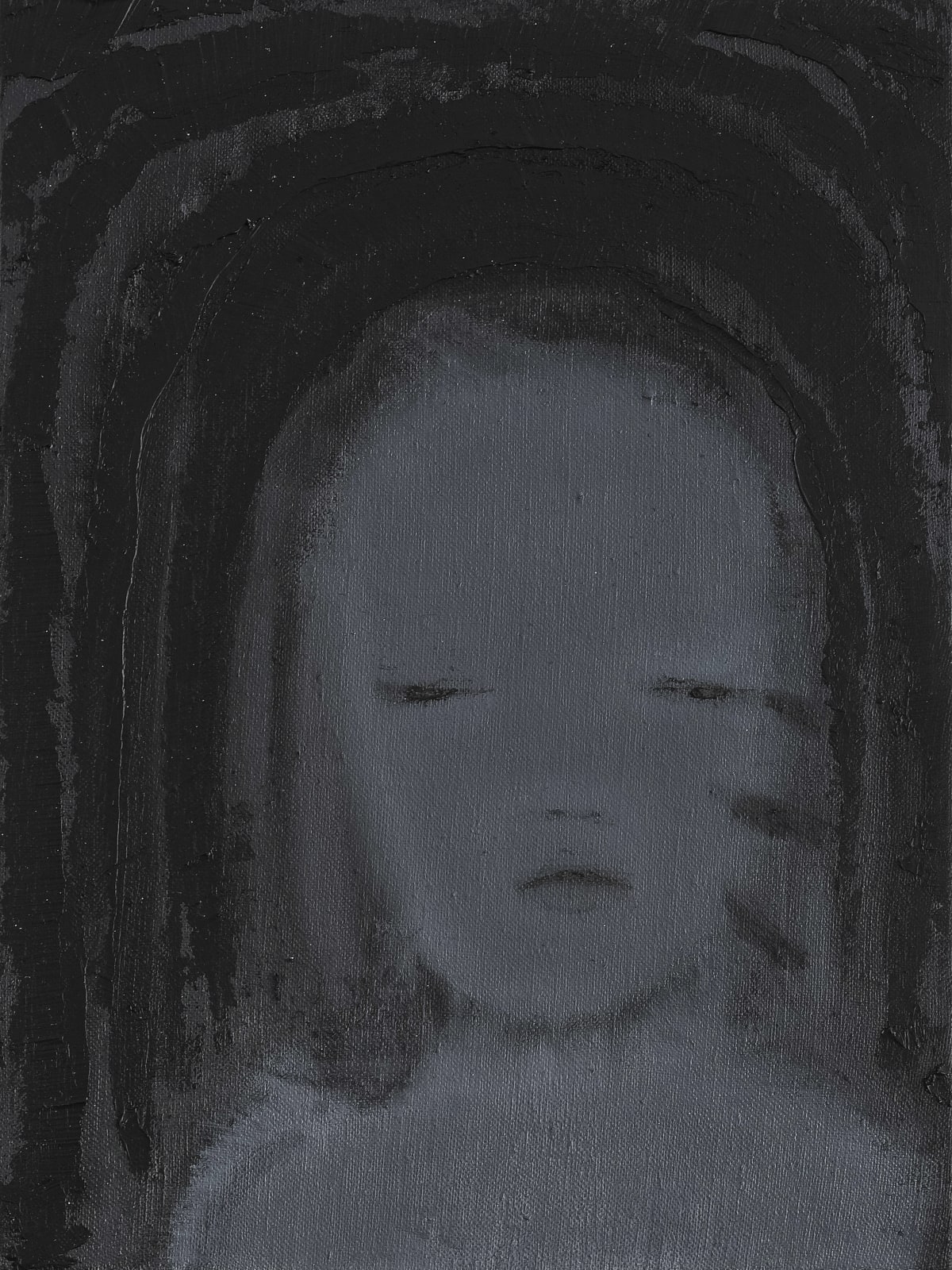 張柏林 Ringo CHEUNG, 聖像研習（發光） Study of Saint Portrait (Glowing), 2019