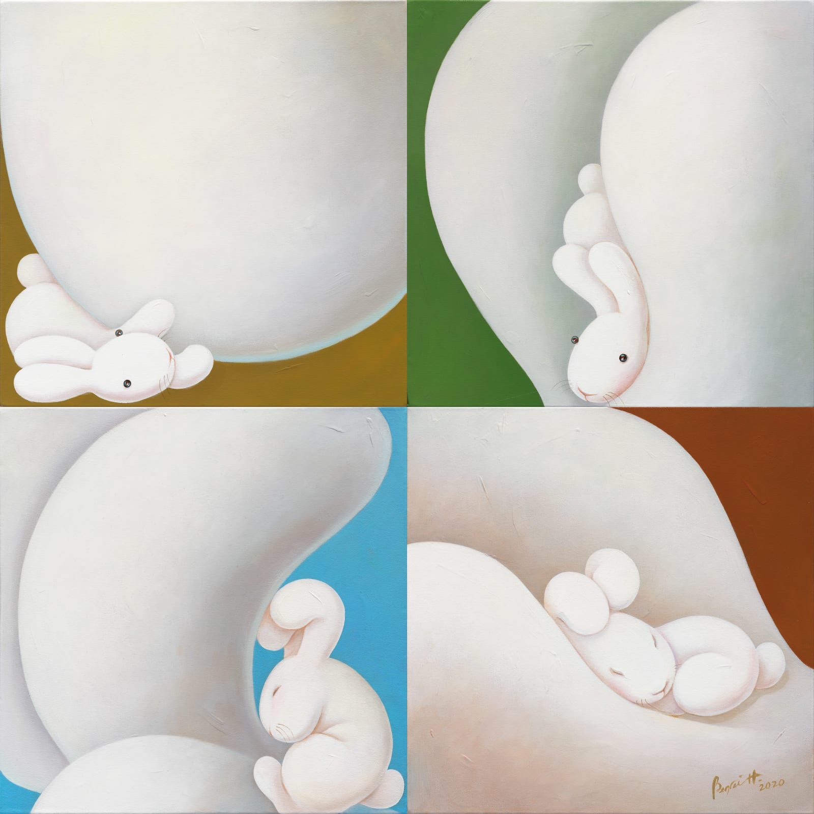 黃本蕊 Benrei HUANG, 我的避風港 My safe haven, 2020