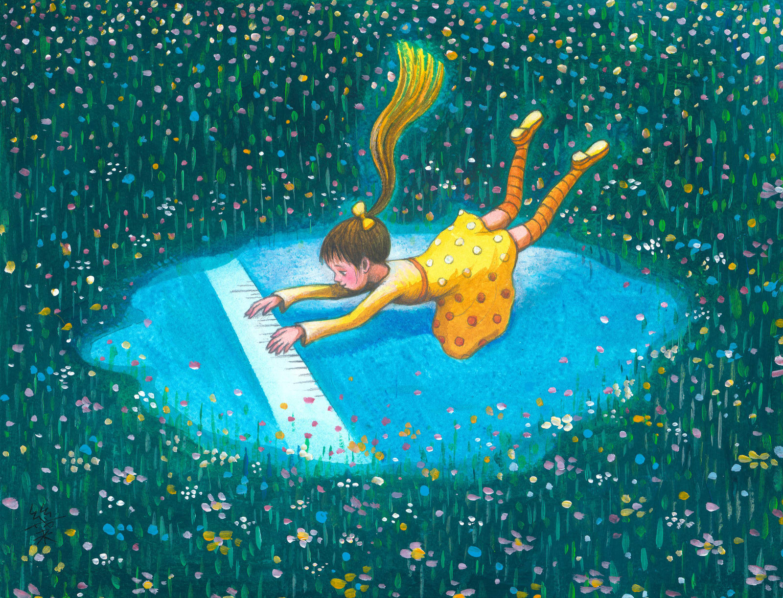 幾米 Jimmy LIAO, 大地之聲 Melodies of the Earth, 未紀年 n.d.