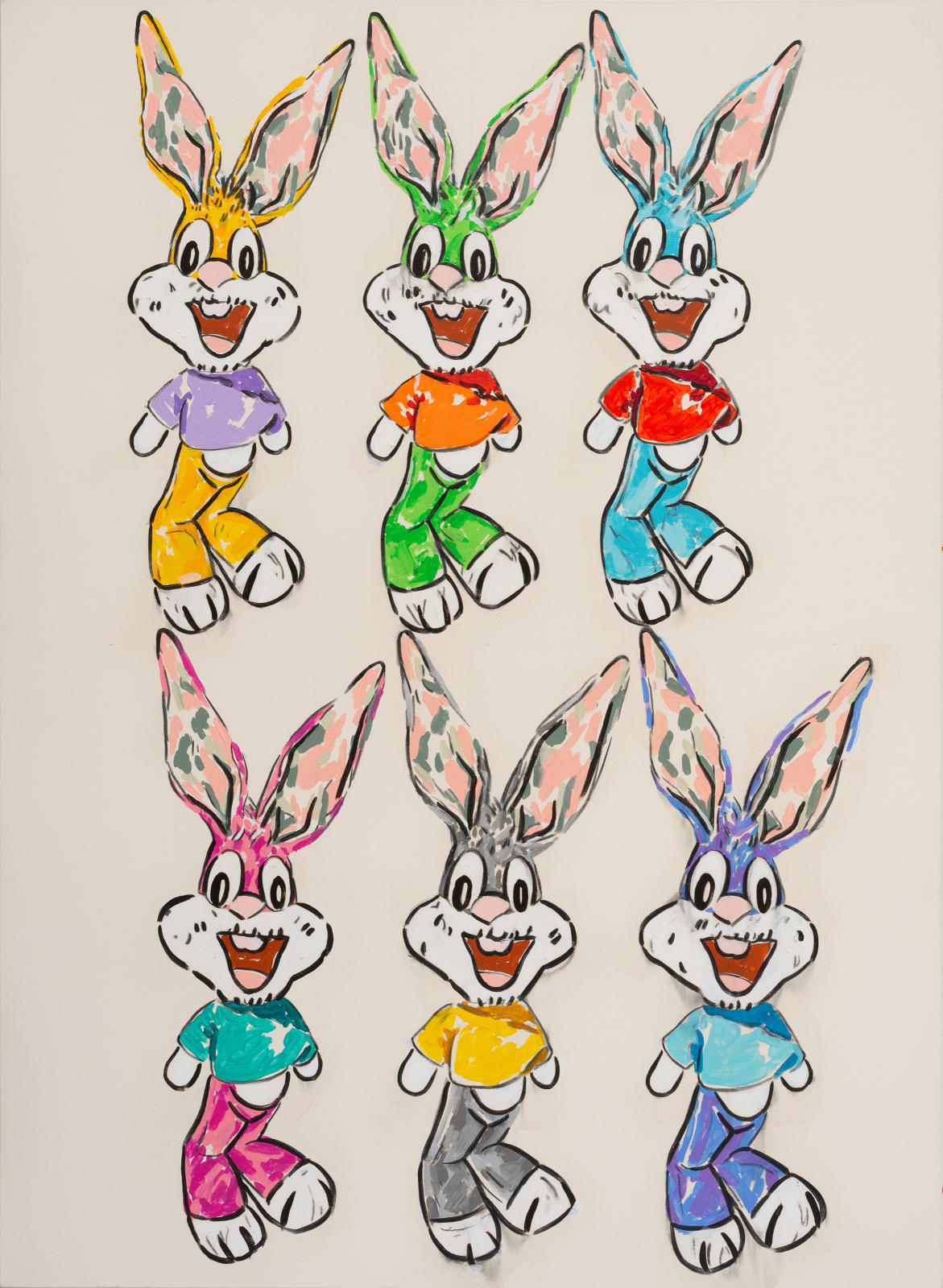 曲家瑞 Kristycharay, Bunnies Top: left to right 上：从左至右 ENFP, ESTP, ISFP；Bottom: left to right 下：从左至右 ESFP, INTJ, ISTJ, 2020