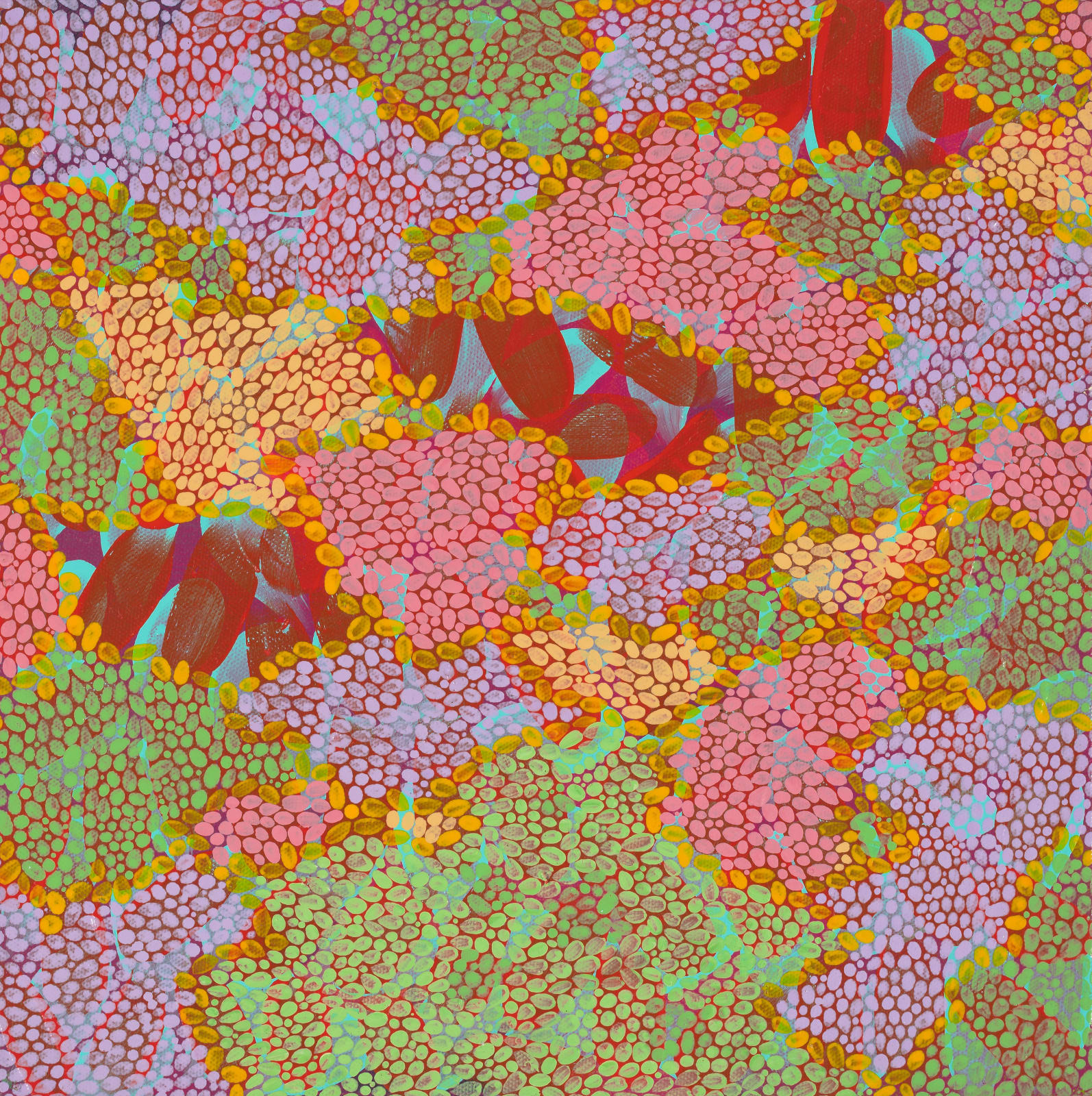 王玫玲 Mei Ling WANG, 簾後 Behind the Screen, 2018