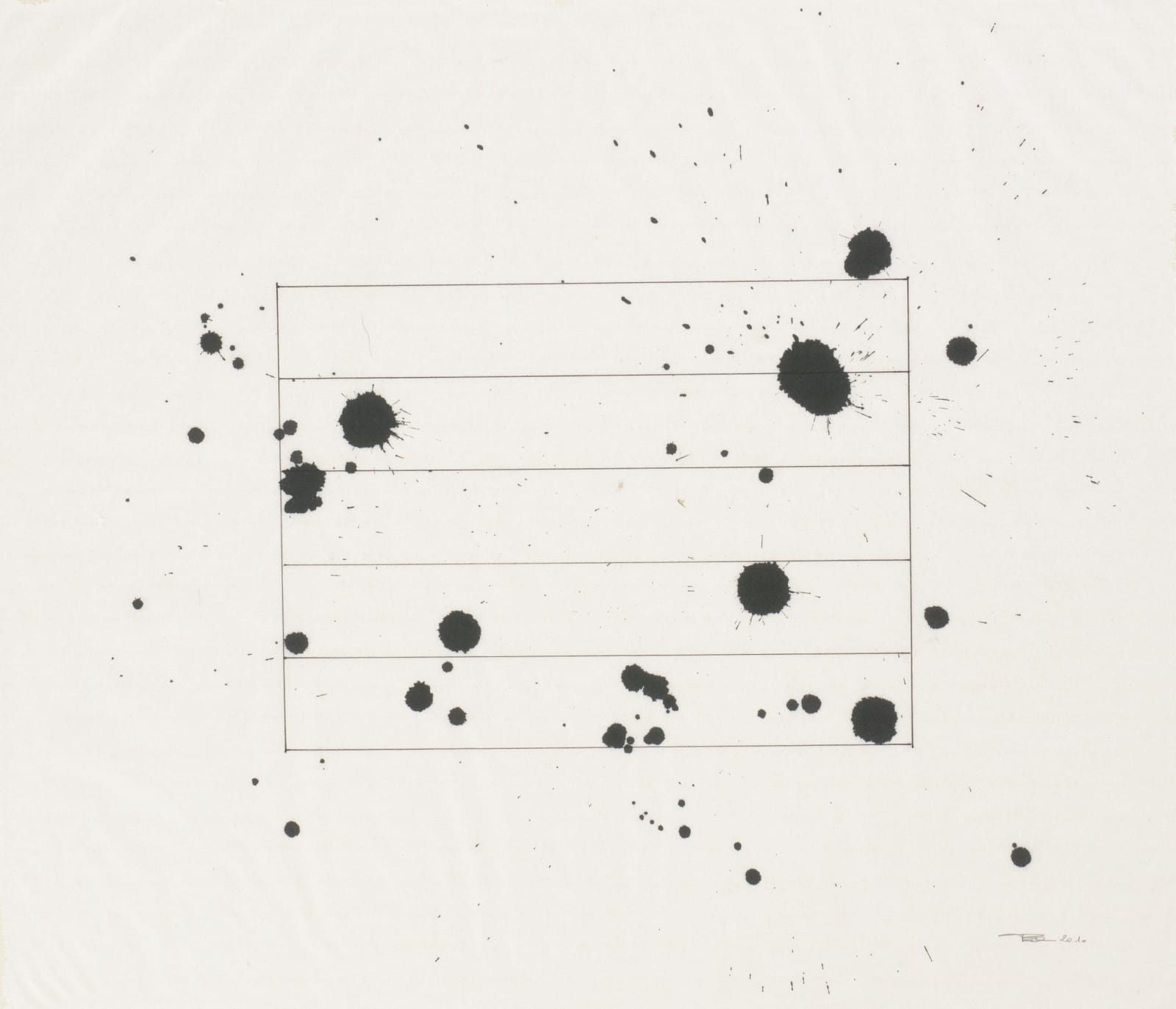 謝素梅 Su-Mei TSE, 痛苦的不諧和音程 #26 Schmerzhafte Zwischentöne #26, 2009-2010