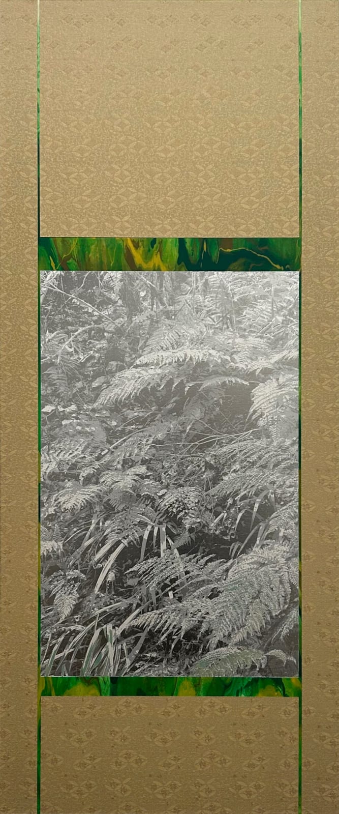 能條雅由 Masayoshi NOJO, 海市蜃樓掛軸 #3 Mirage Kakejiku #3, 2025