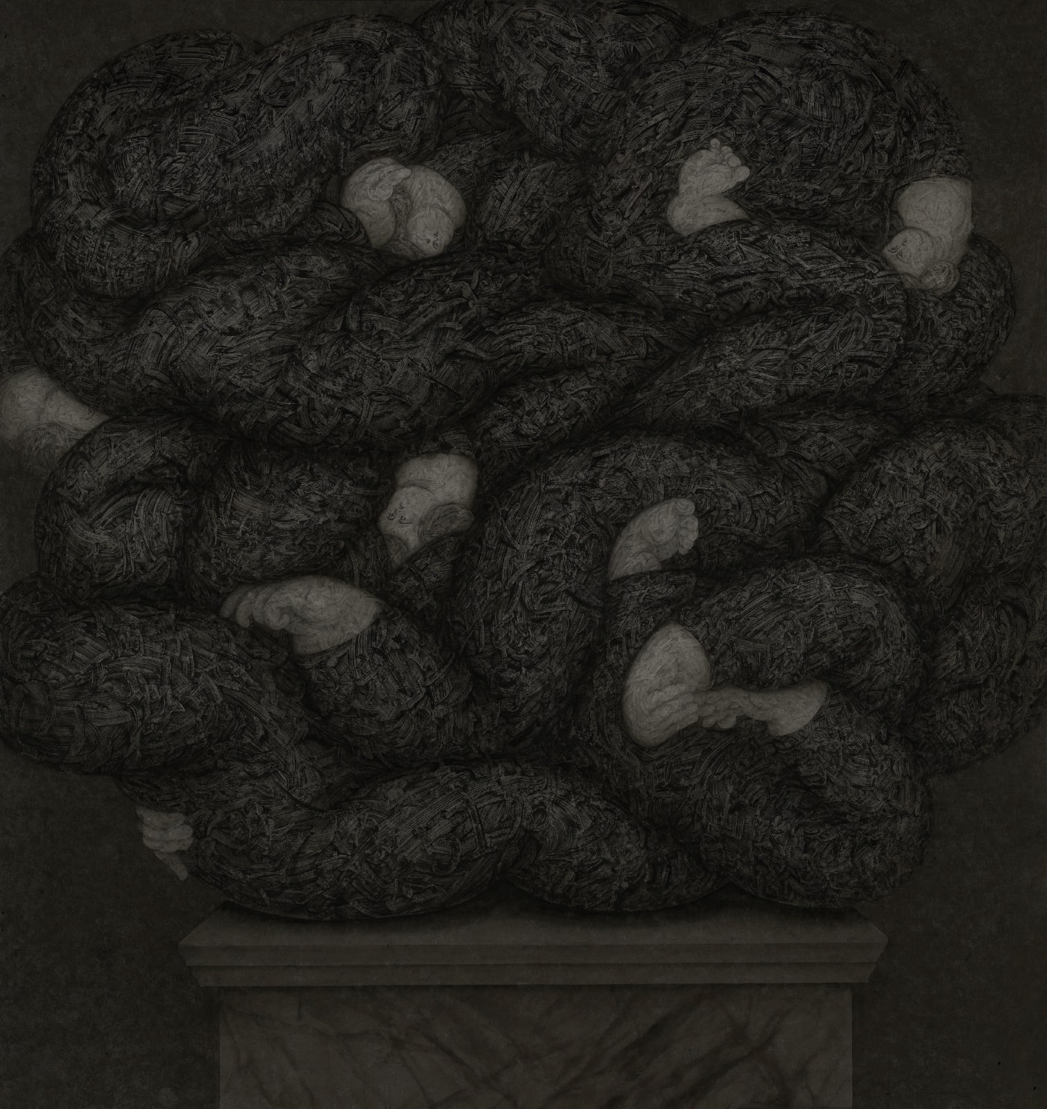 顏妤庭 YEN Yu-Ting, 群像 Group Portrait, 2023