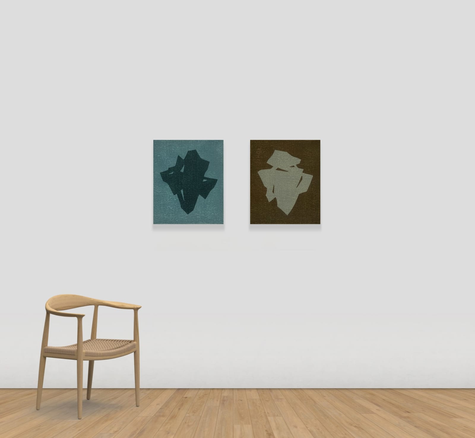 吳東龍 Wu Tung-Lung, 小符號 - 42, 小符號 - 43 Little Symbol-42, Little Symbol-43, 2019