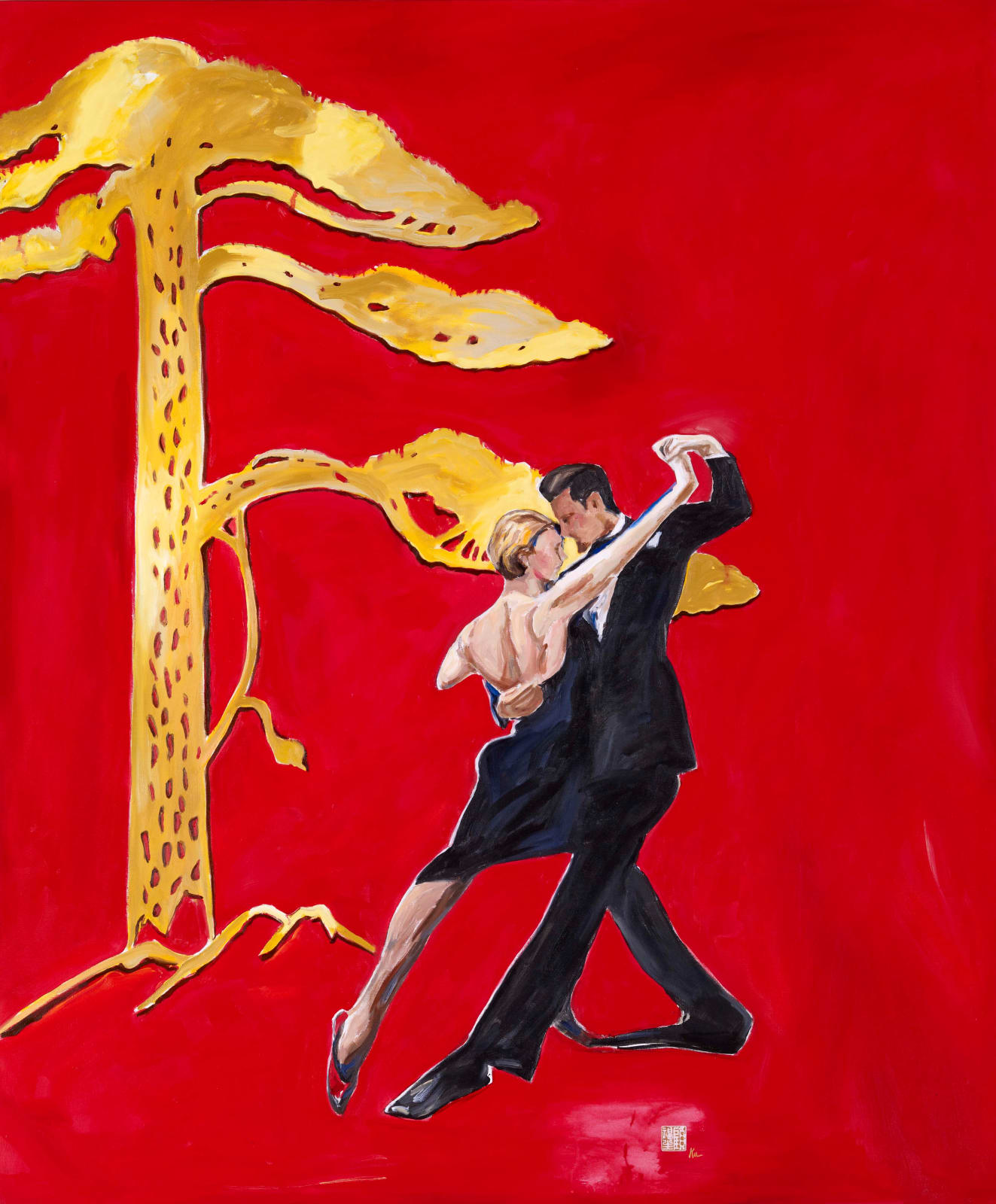 顧福生 Fu-Sheng KU, 兩人世界 The Two of Us, 2009
