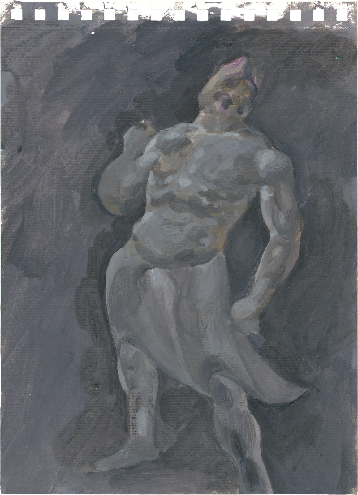 張安 ZHANG An, 文化考察期間的寫生之二十八 Painting from Life during a Cultural Study Tour 28, 2017