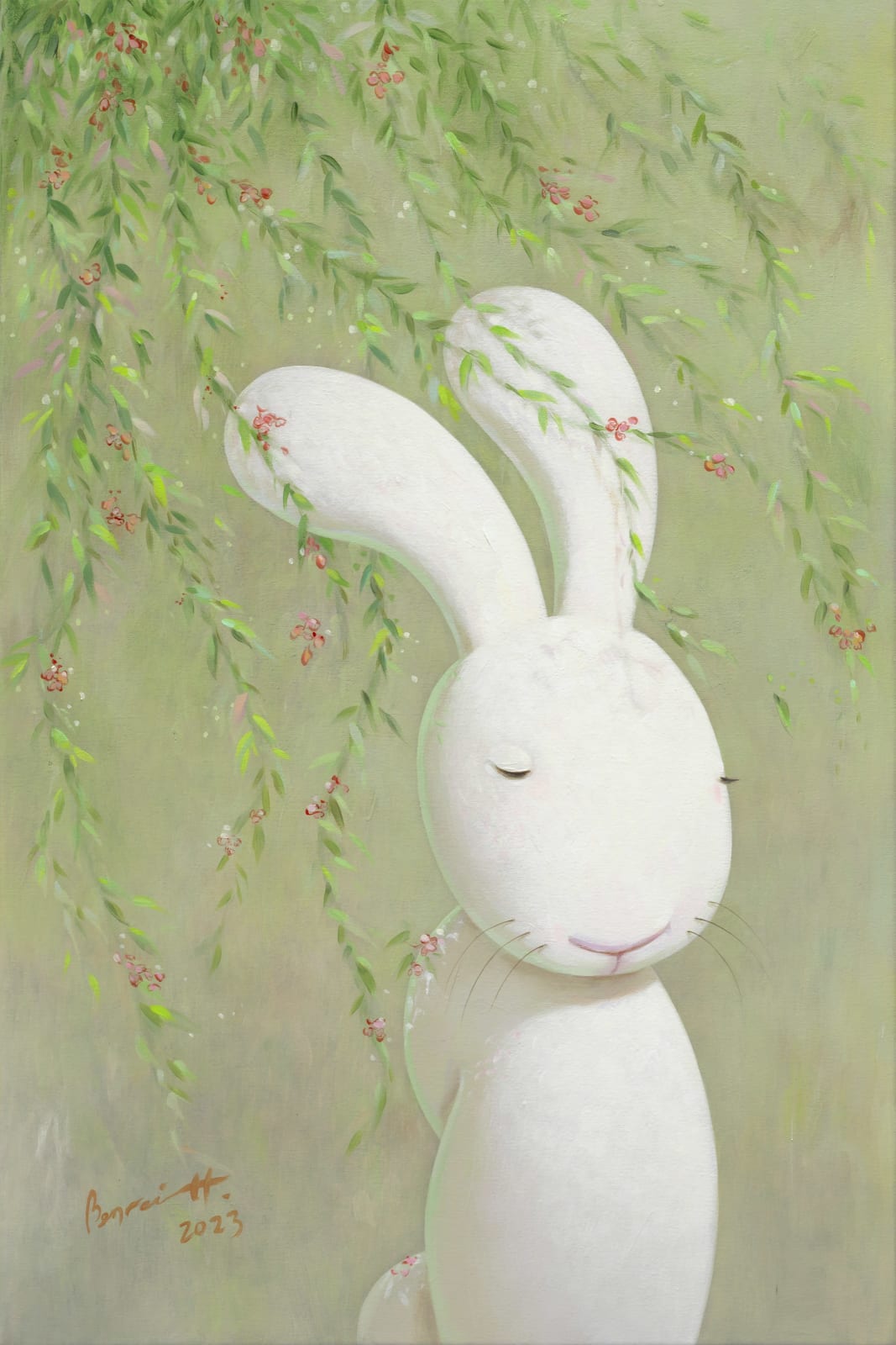 黃本蕊 Benrei HUANG, 請溫柔輕拂 勿擾我清夢 Tread gently cuz you're treading on my dreams, 2023