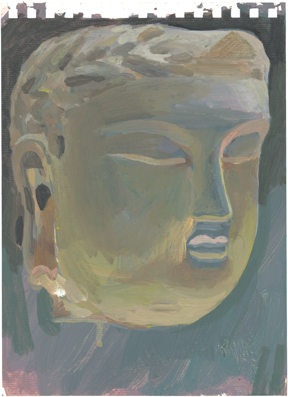 張安 ZHANG An, 文化考察期間的寫生之十六 Painting from Life during a Cultural Study Tour 16, 2017