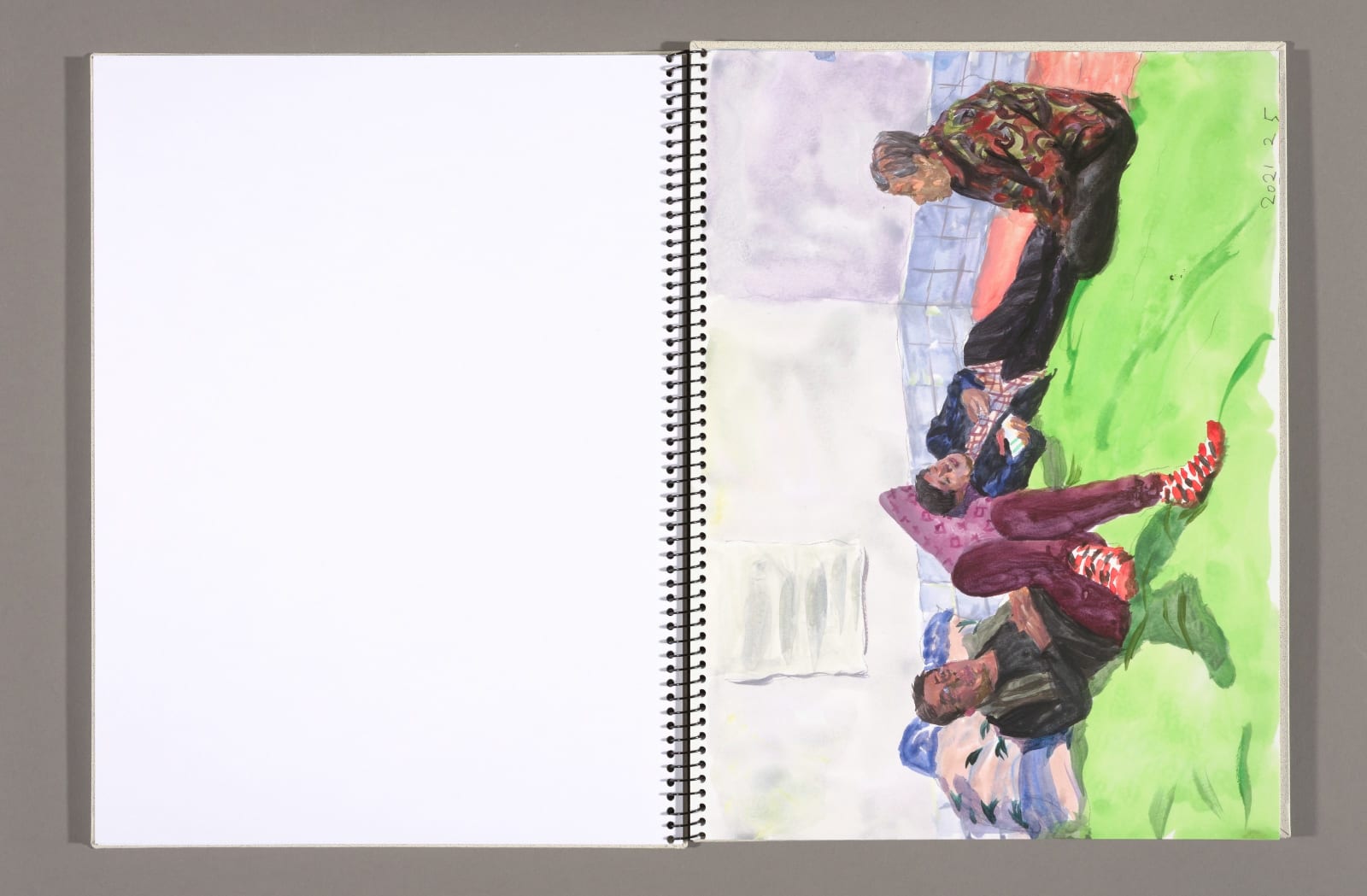 劉小東 LIU Xiaodong, 黑土坑樂章 Heitukeng Movement, 2021