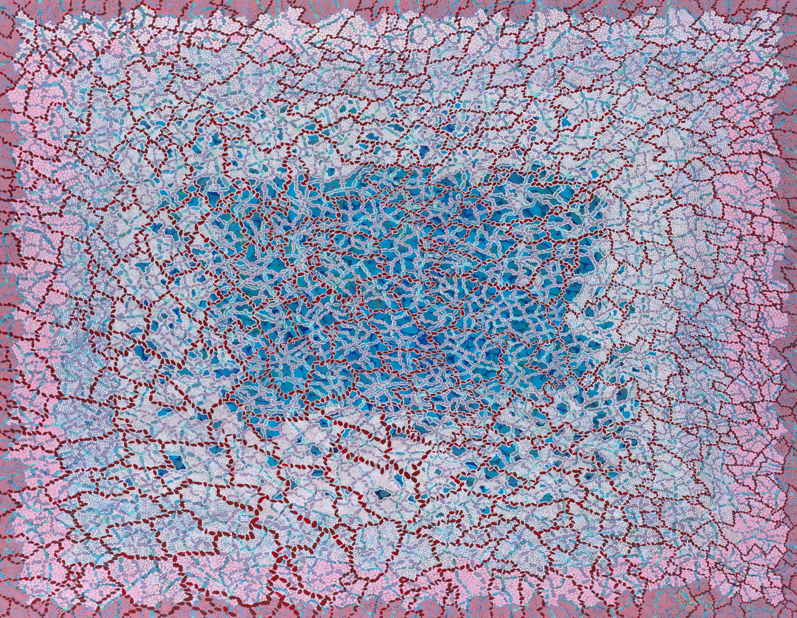 王玫玲 Mei Ling WANG, 雪花紛飛 Snowflakes, 2019