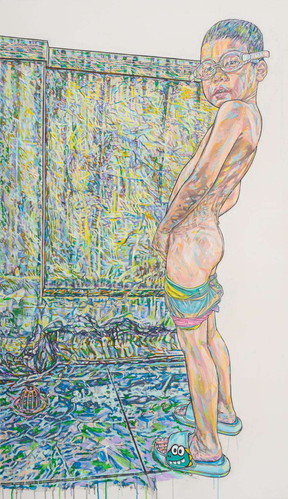 曲家瑞 Kristycharay, 尿尿的泳泳 Morgan is making a mark, 2023-2024