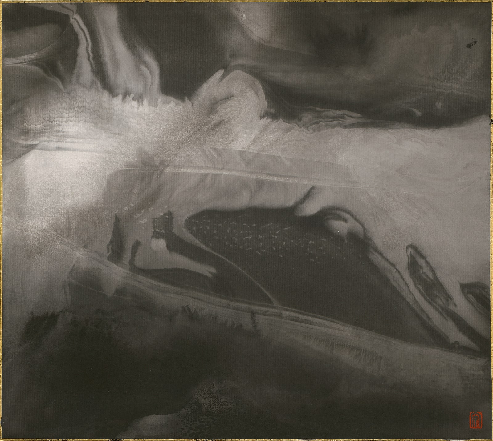 李安成 LEE An-cheng, 無題山水(23-8-20) Untitled (Landscape) , 未紀年