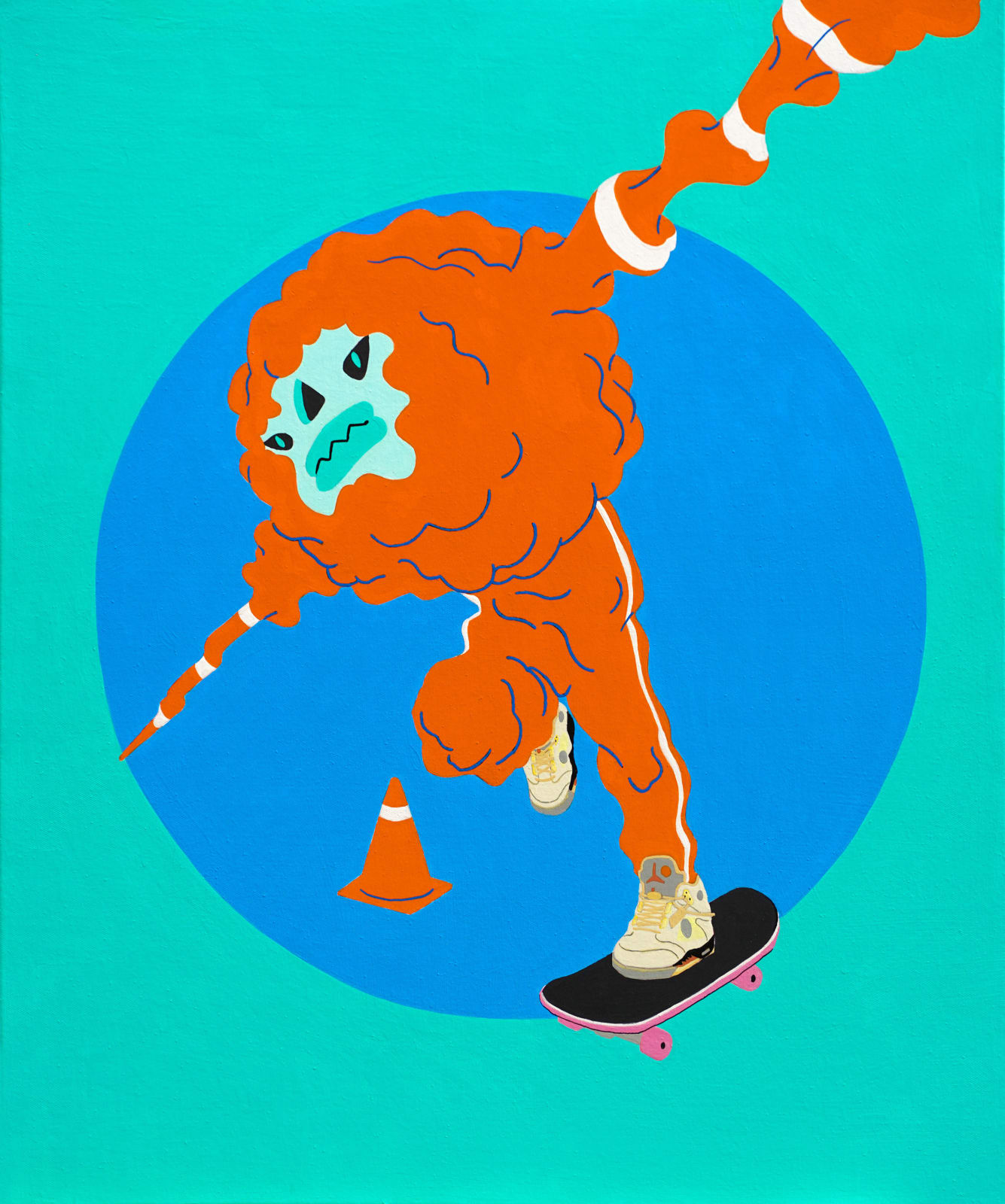 王宗欣 Cowper WANG, 恐懼滑行 Fear of Skateboarding, 2022