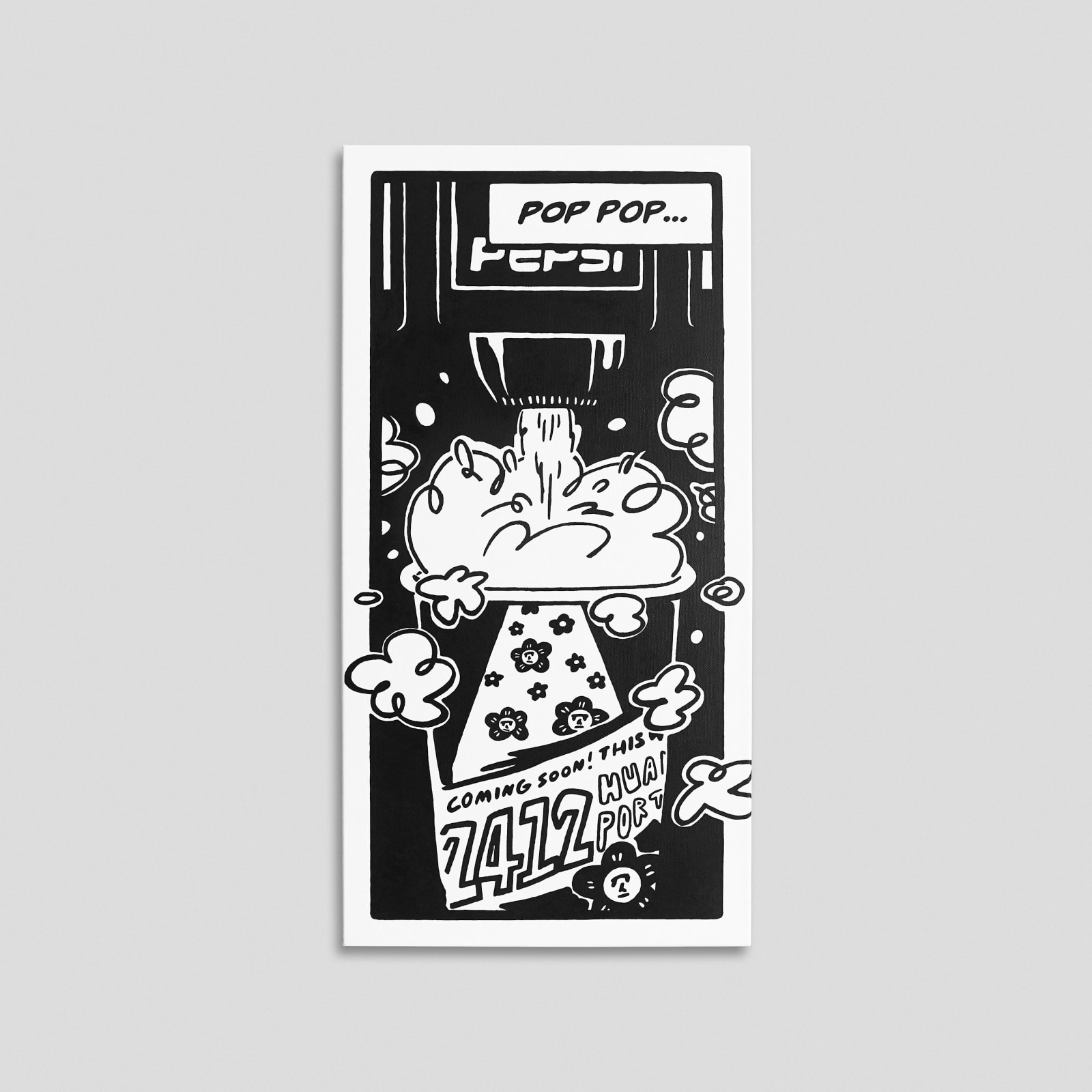 劉正堃 Abei LIU, COMIC BOOK SERIES MOVIE NIGHT WITH HUA HUA - SODA, 2022