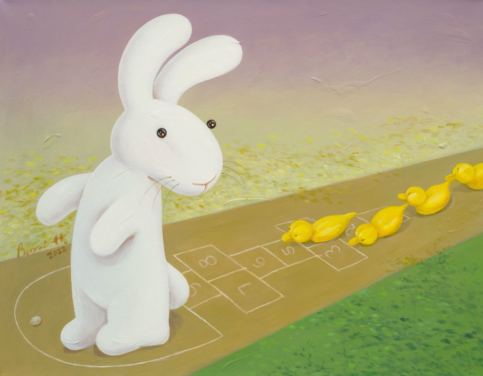 黃本蕊 Benrei HUANG, 知識路上勿玩耍 No fooling around on the road to wisdom, 2022