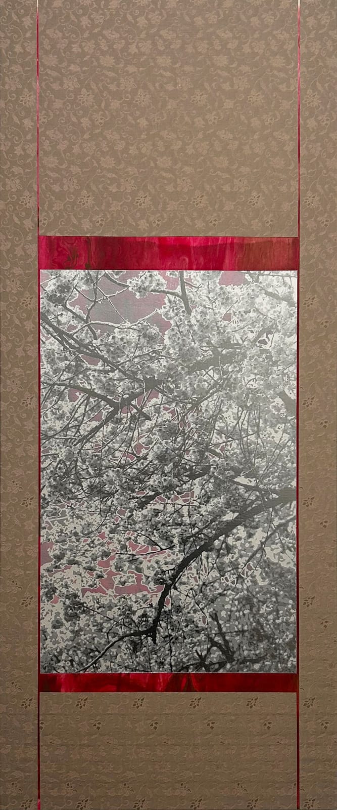 能條雅由 Masayoshi NOJO, 海市蜃樓掛軸 #2 Mirage Kakejiku #2, 2025