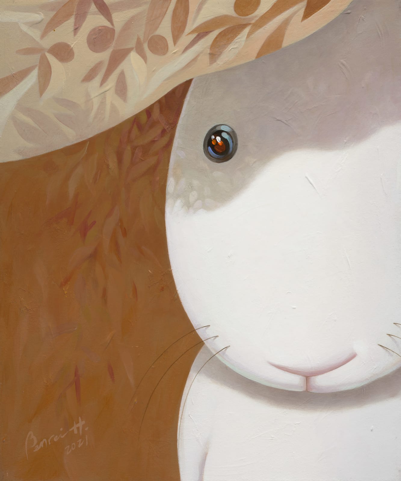 黃本蕊 Benrei HUANG, 仲夏夜之遊（右） Midsummer night play (right), 2021