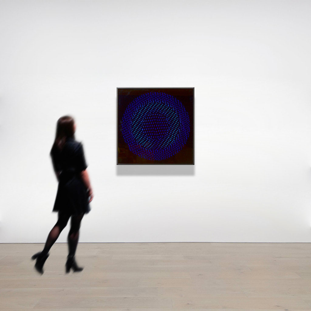 Grazia Varisco, Schemo Luminoso R.3 Tondi Concentrici, 1968