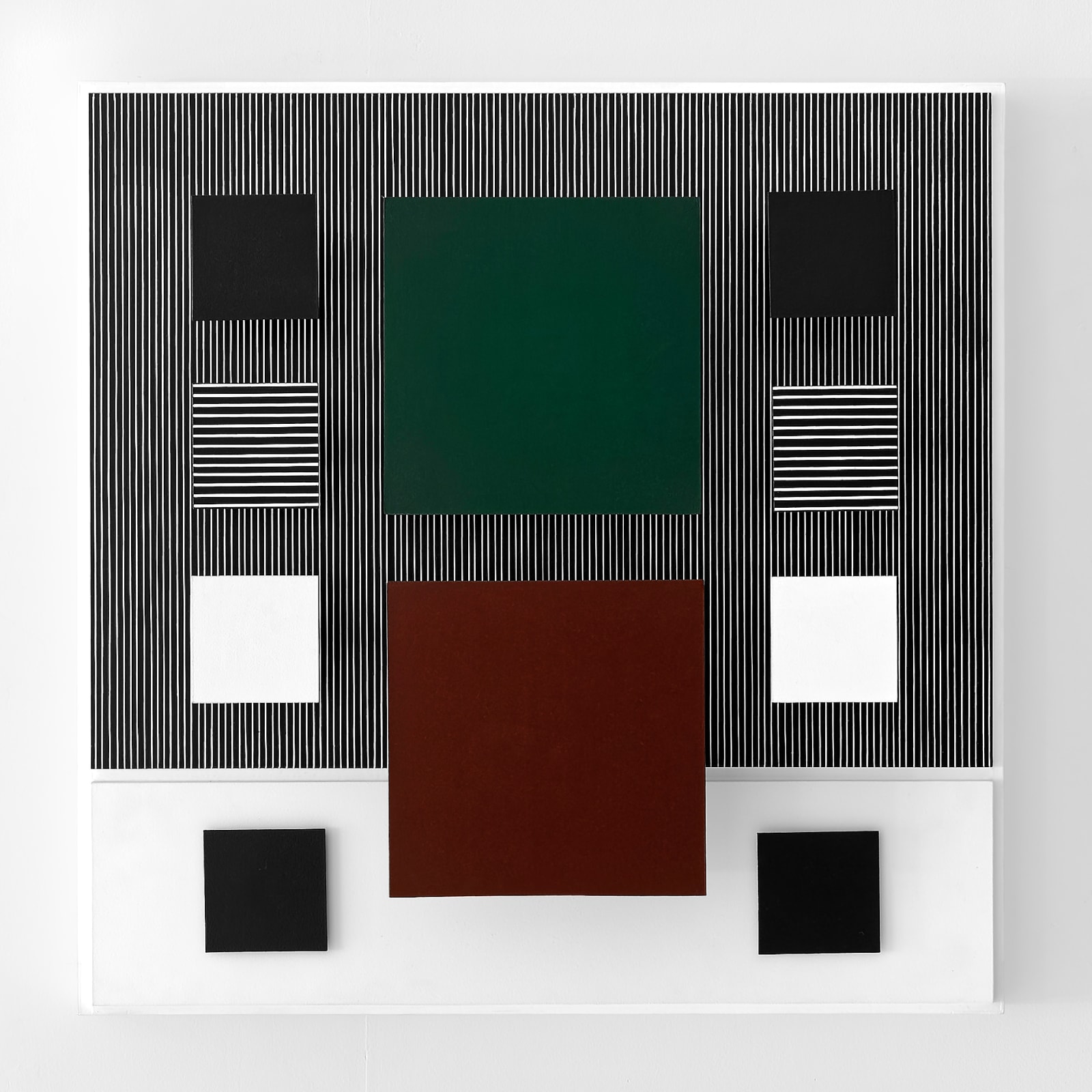 Jesus Rafael Soto, Verde y Tabacco, 1994