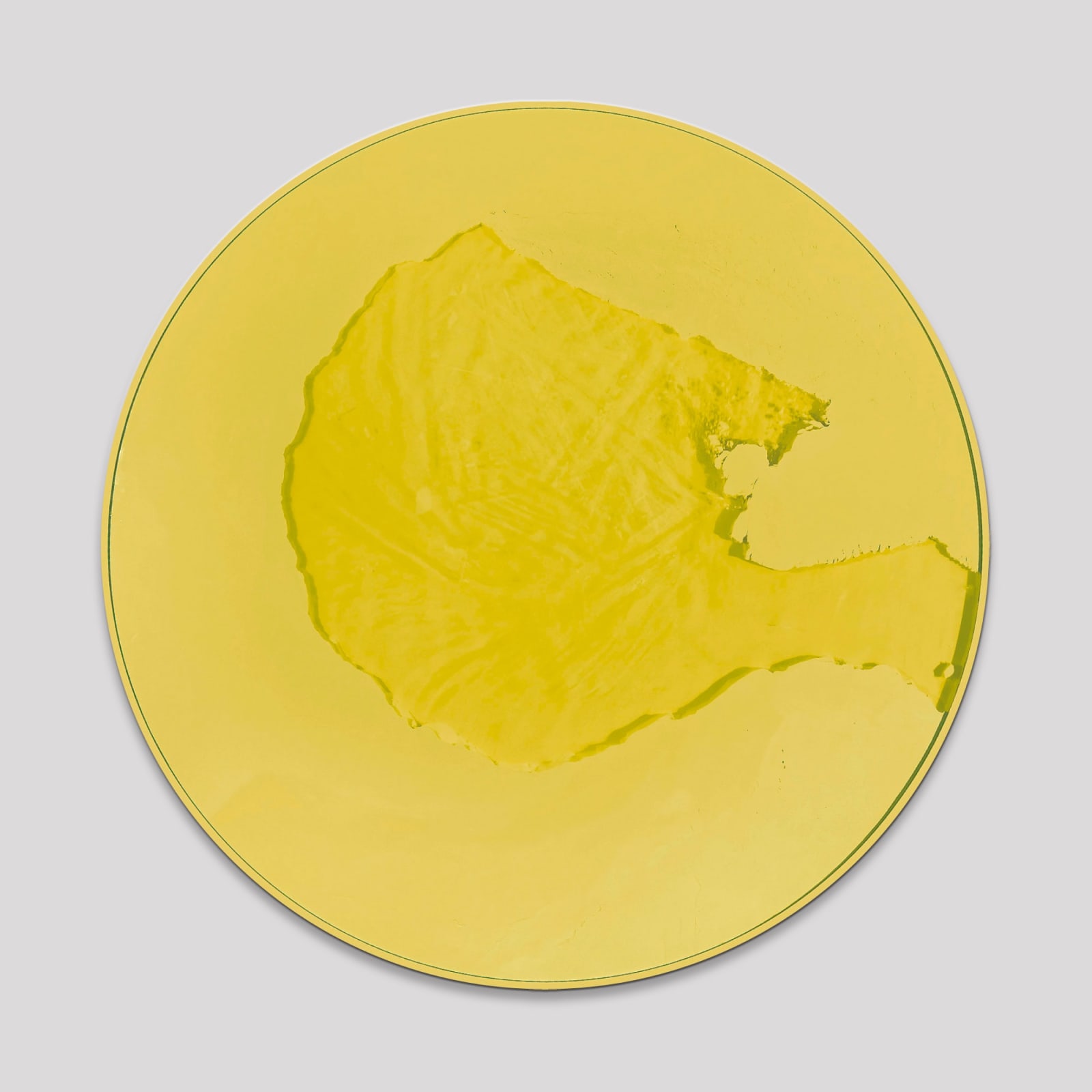 Manuel Mérida, Cercle Jaune Clair, 2025