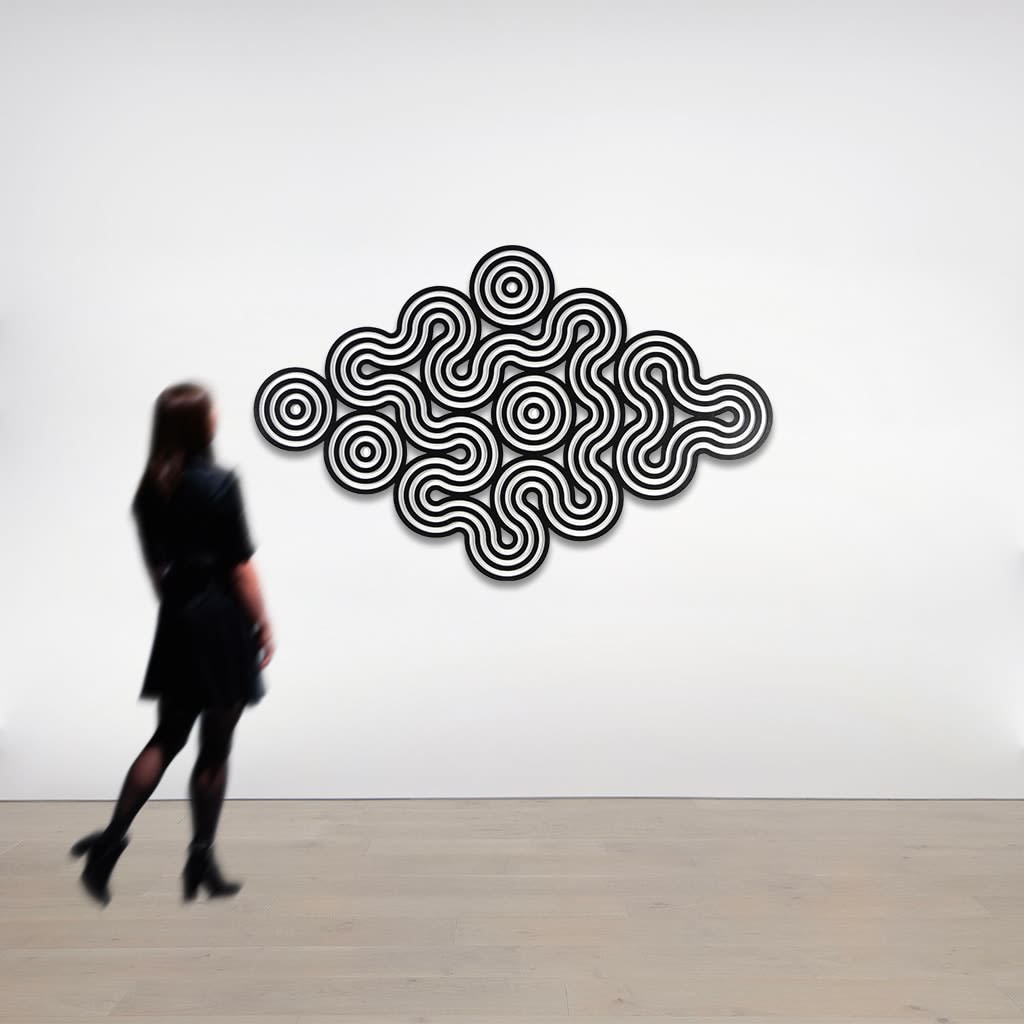 Ennio L. Chiggio, Truchet / Cloud #5, 2011