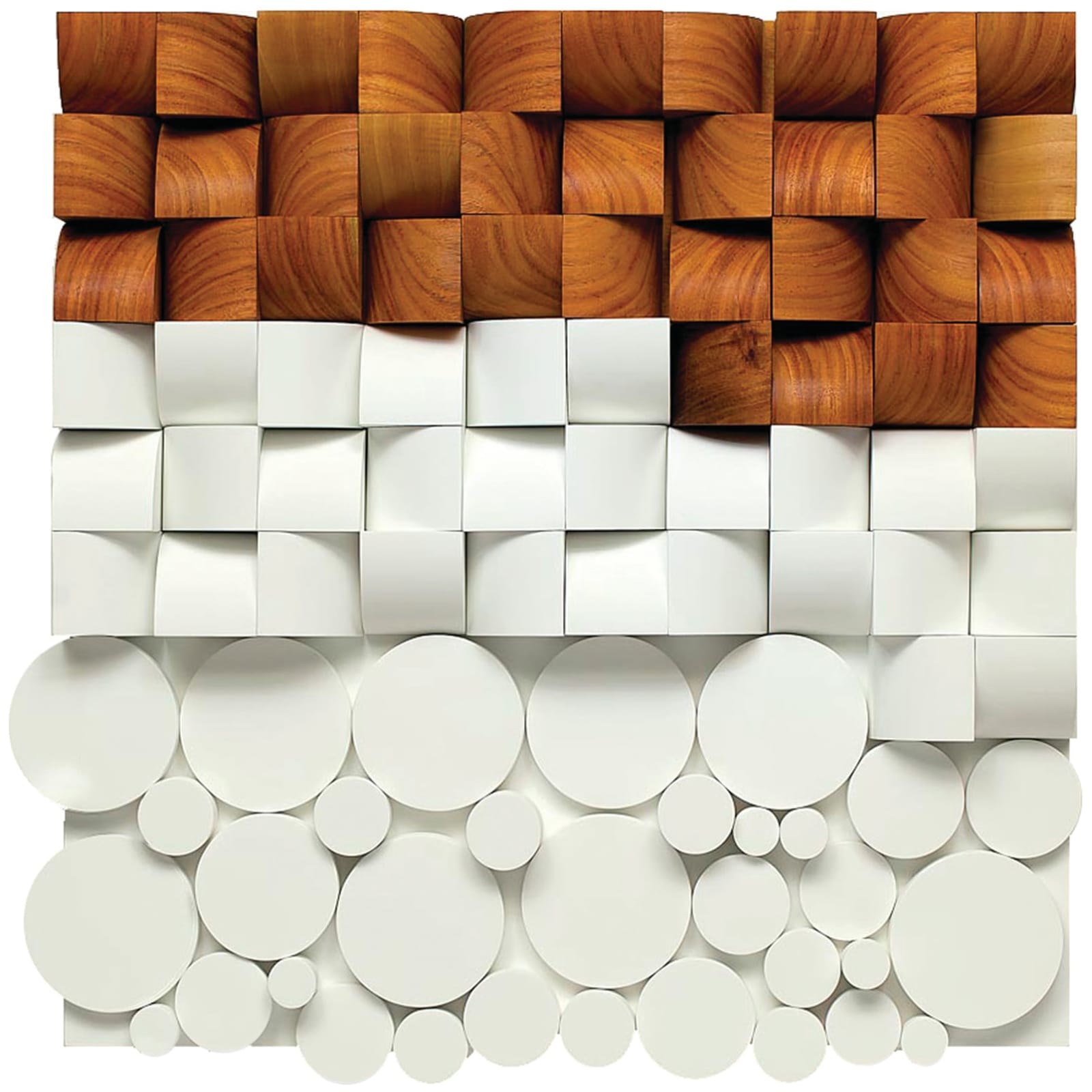 Joao Galvao, Relief blanc et bois RG43, 2011