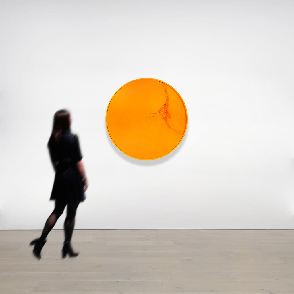 Manuel Mérida, Cercle Orange Signal, 2023