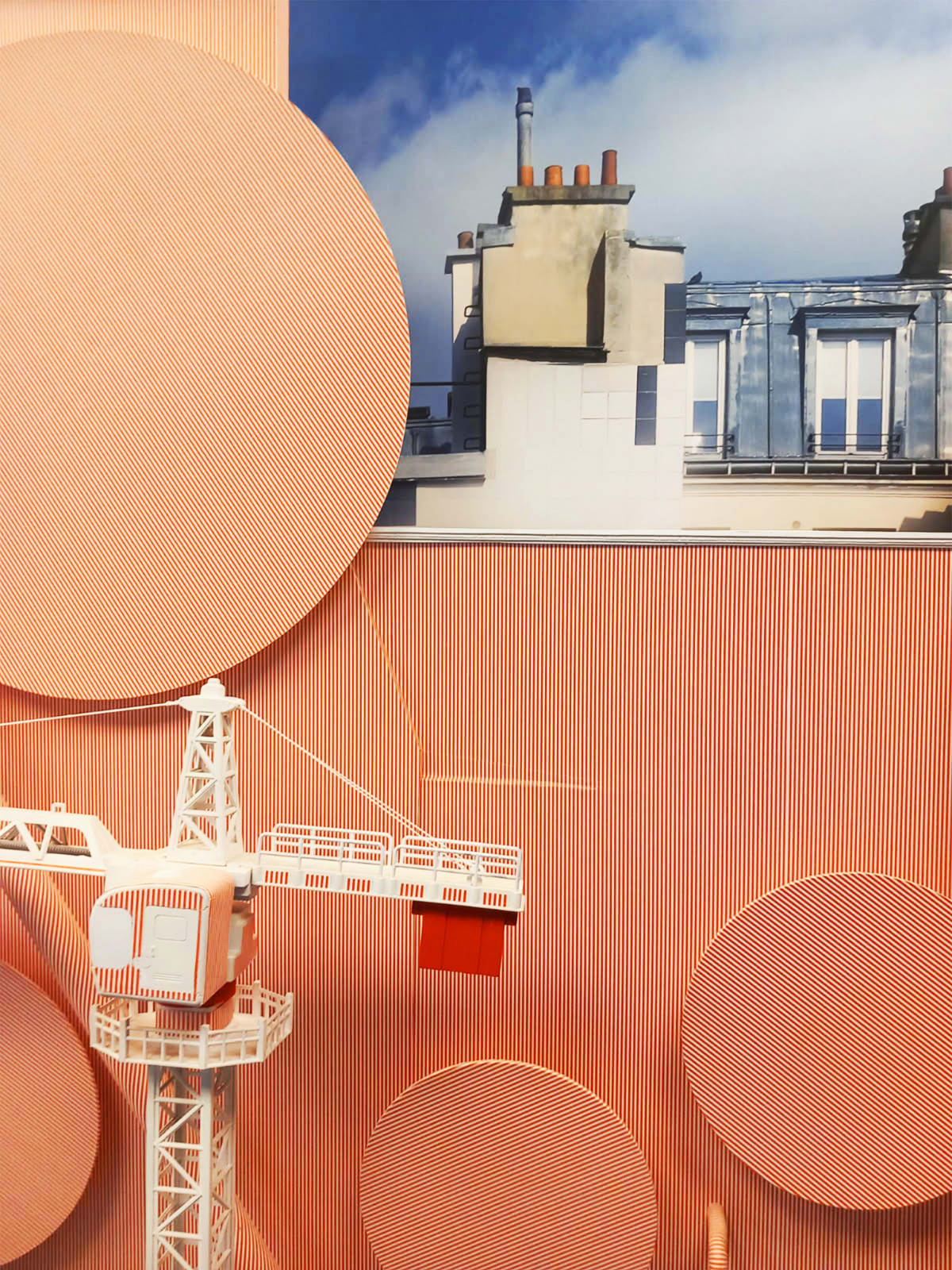 Manuel Mérida, Maquette Usuyuki Chantier - Place Igor Stravinsky / Centre Pompidou, 2015-2025