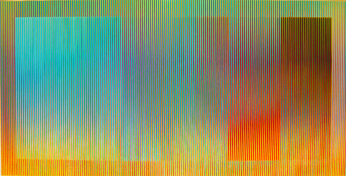 Carlos Cruz-Diez, Physichromie 1450, 2006