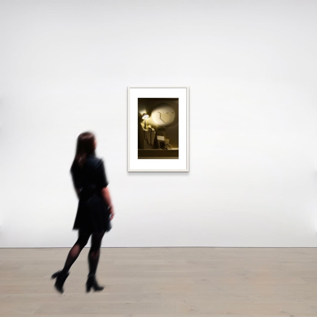 Manuel Mérida, Jaune Cubique Installation, 2025