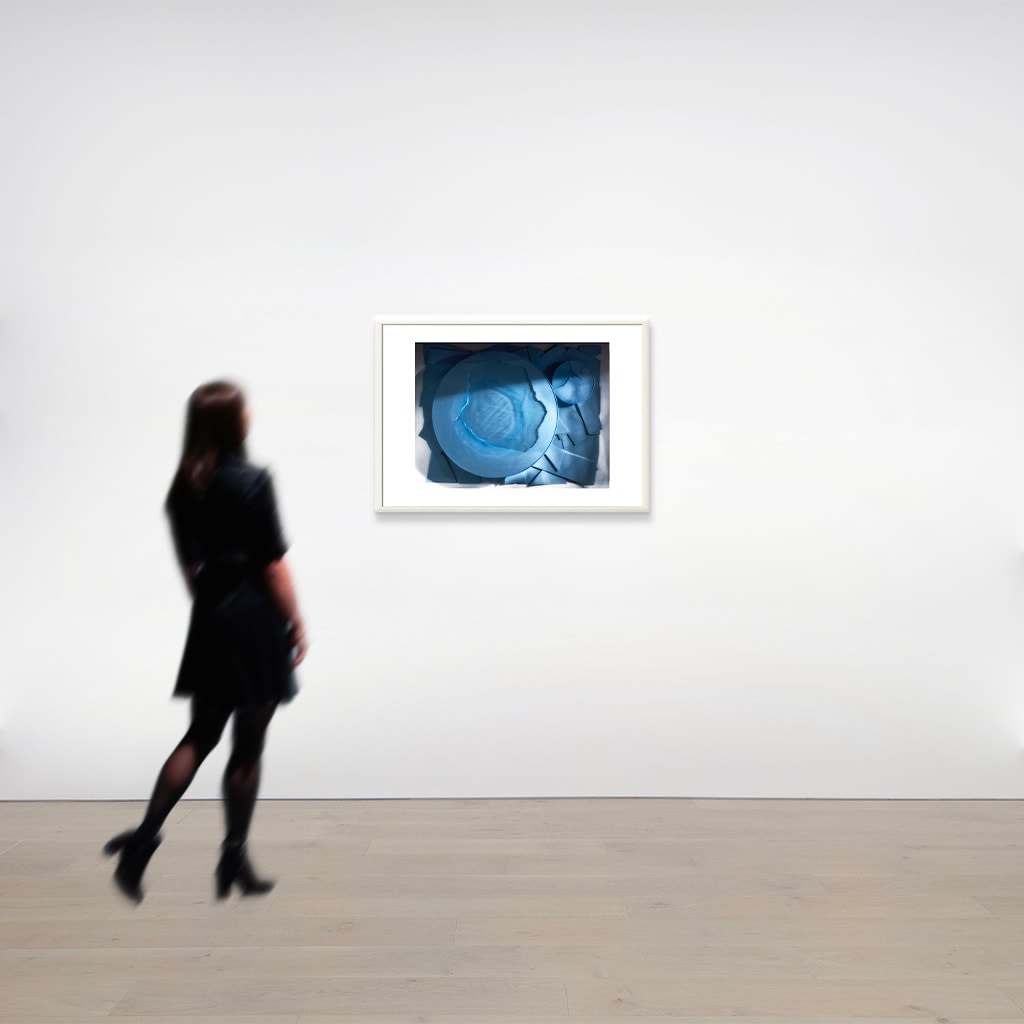 Manuel Mérida, Bleu Bermuda Installation, 2025
