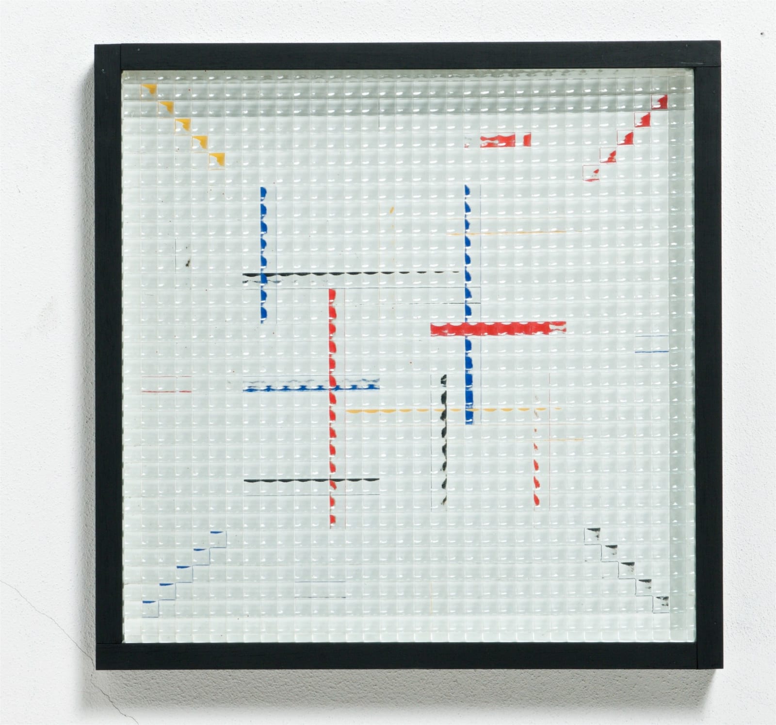 Grazia Varisco, Reticolo Frangibile Quadricromia boogie, 1968-1969