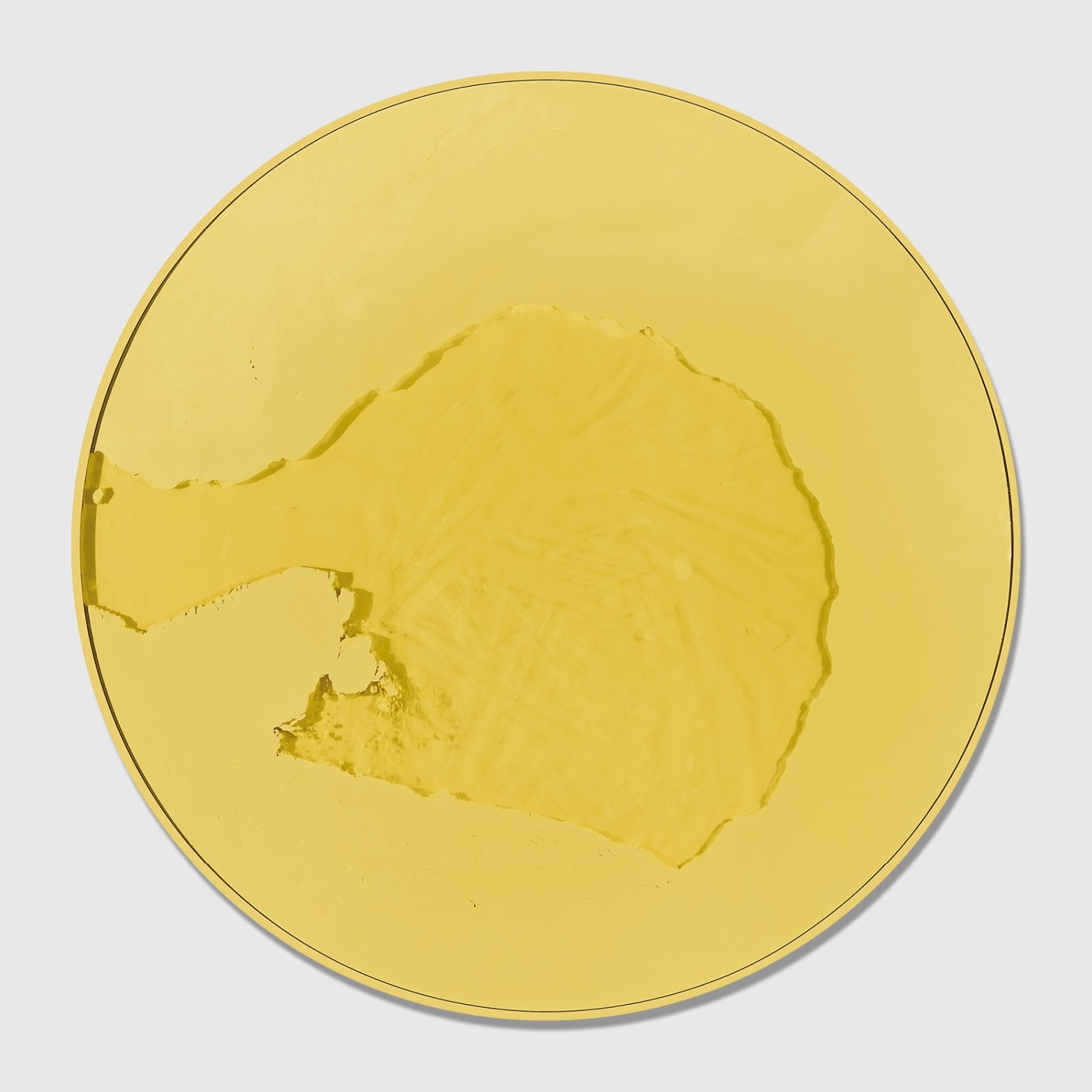 Manuel Mérida, Circulo Amarillo Palido, 2015