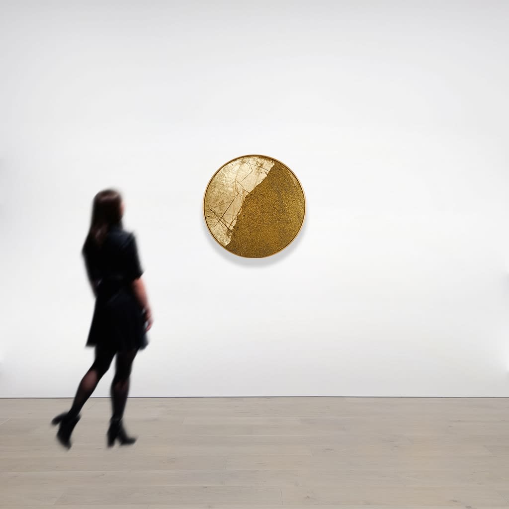 Manuel Mérida, Pequeno Circulo Oro, 2017