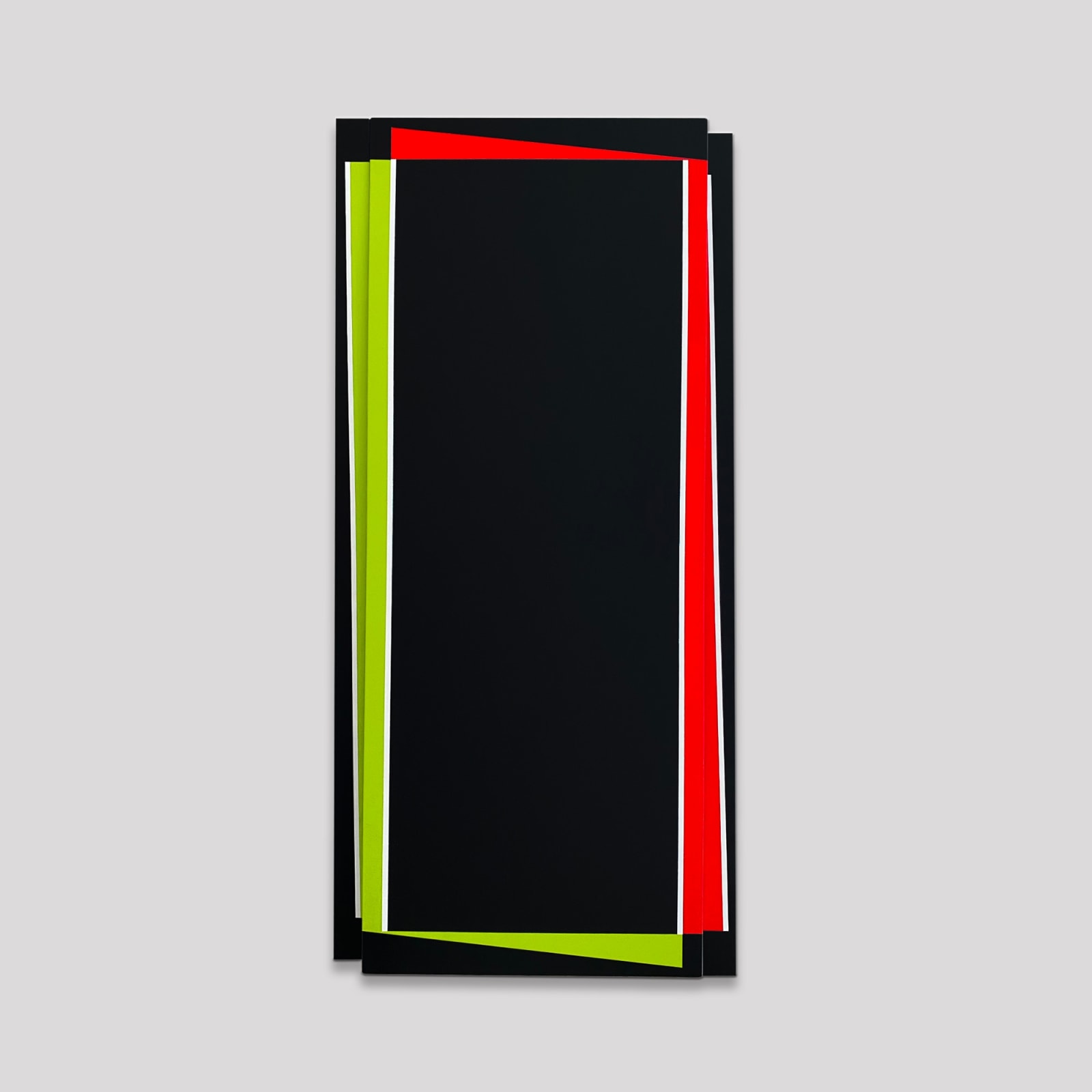 René Ugarte, Bords vert + rouge, 2010