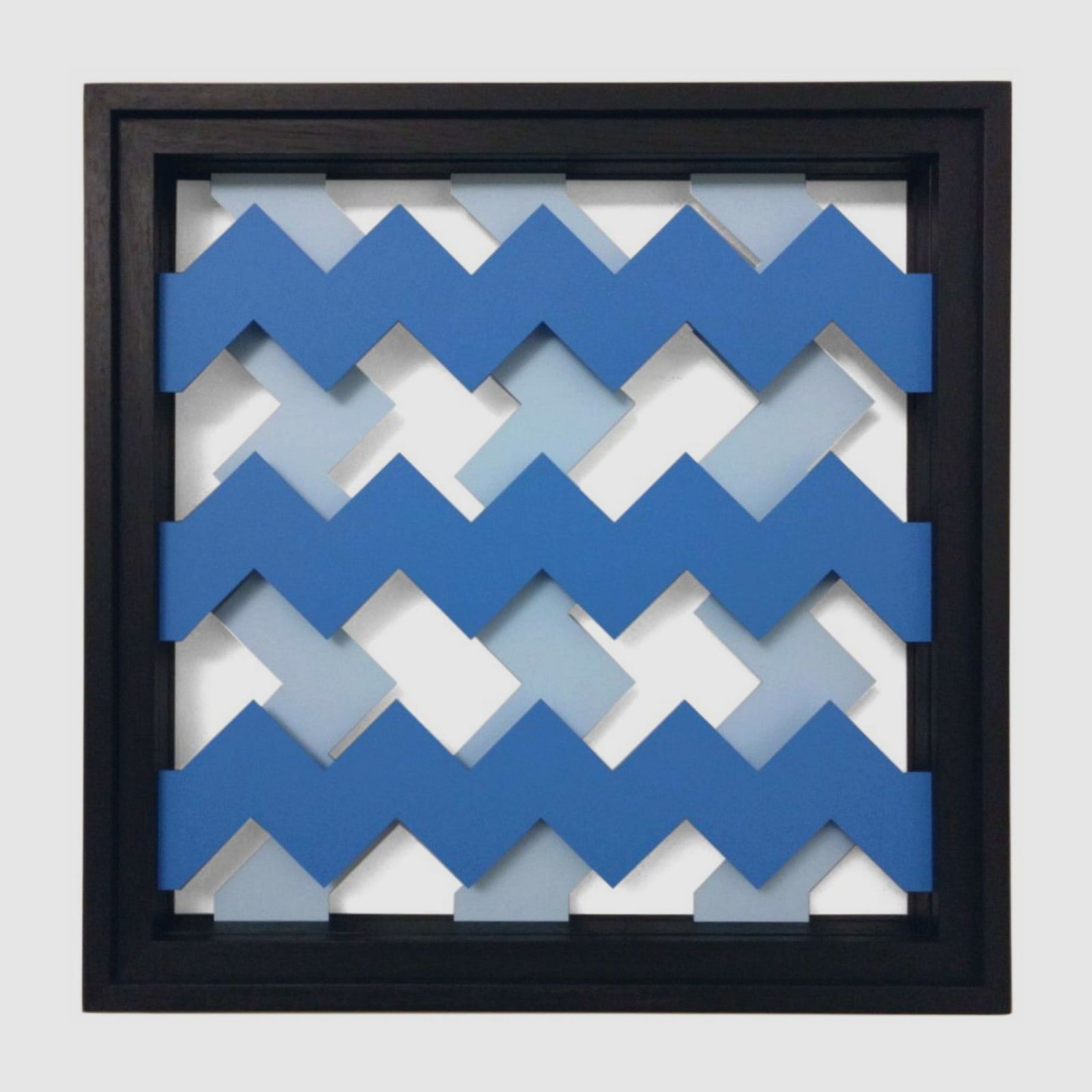 Manfredo Massironi, Collage con greca, 2002