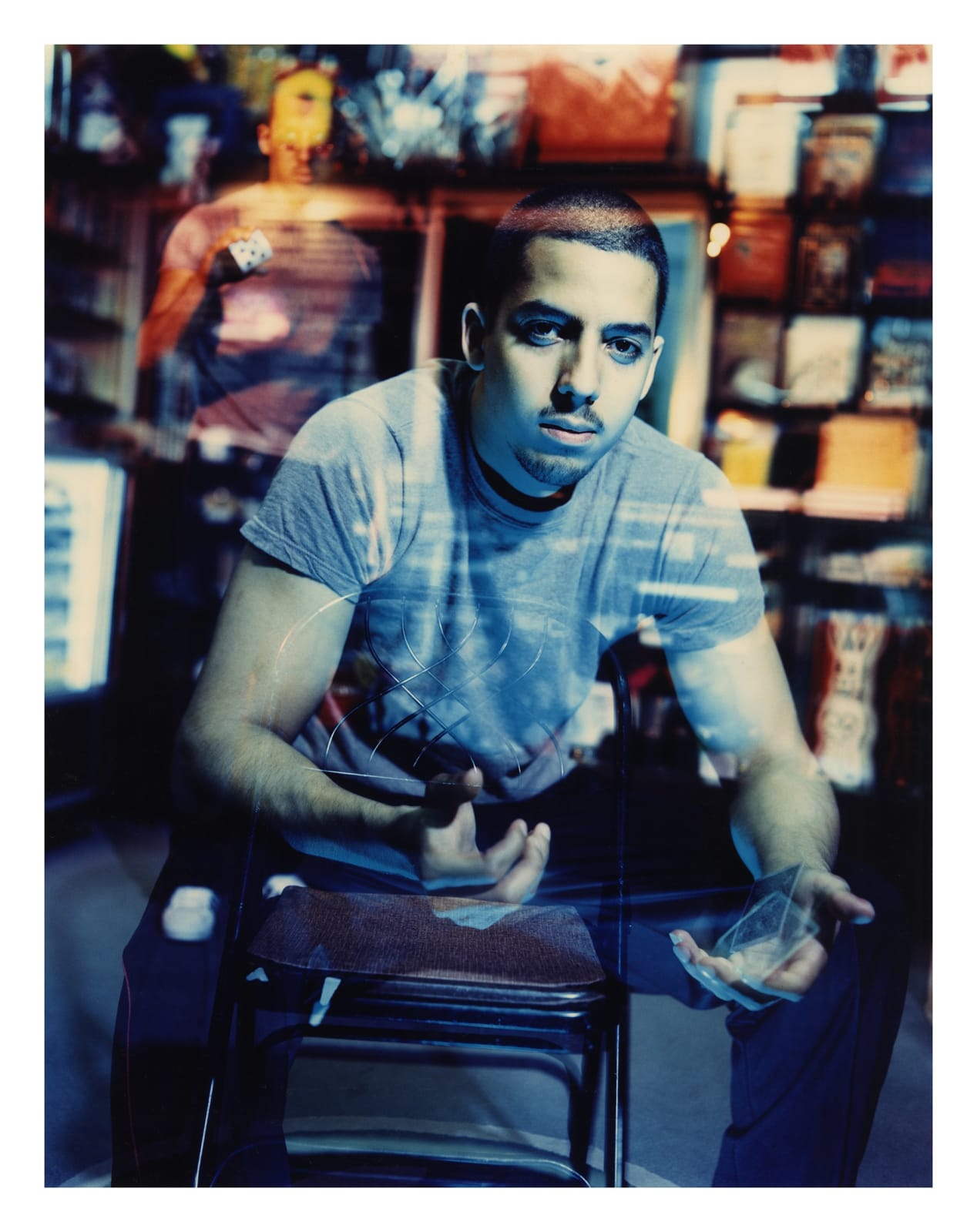 Rafael Fuchs, David Blaine (Double Exposure) , 1996